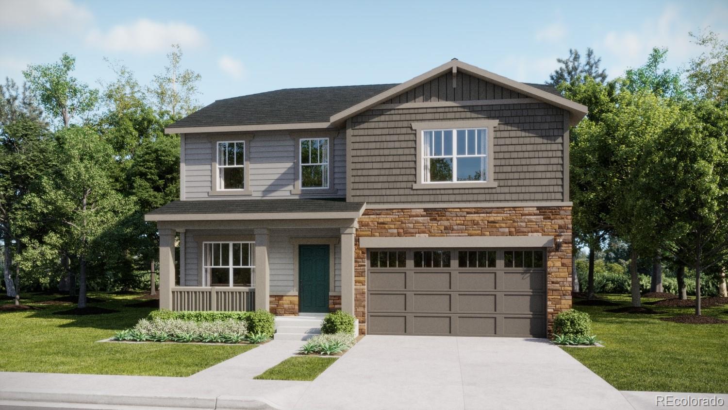 **Contact builder today about Special Financing for this home - terms and conditions apply**Anticipated Completion June 2026!! Feel right at home in this beautiful Oliver 2-story floorplan located in Ledge Rock. This home Features 4 beds, 2.5 baths, great room, kitchen, study and 2 car garage. Beautiful upgrades and finishes throughout including luxury vinyl plank flooring, stainless steel appliances and more. The builder provides the latest in energy efficiency and state of the art technology with several fabulous floor plans to choose from. What some builders consider high-end upgrades, this builder makes a standard inclusion. Ledge Rock offers single family homes for every lifestyle. Close to dining, shopping, entertainment and other amenities. Come see what you have been missing today! Welcome home!