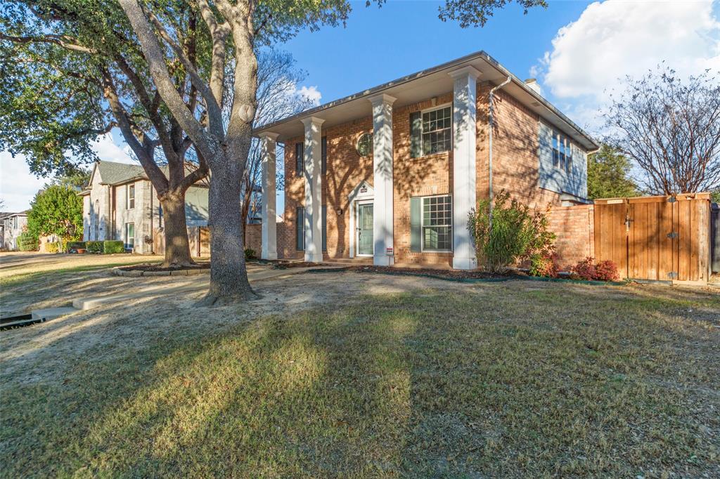 This Kemper Estates jewel in the heart of Plano with no HOA and extensive updates and features is move in ready now. Kitchen is equipped with GE Cafe appliances, granite counters, Schuler custom cabinets, soft close drawers and doors with large eat in breakfast nook and tons of storage. Ground floor primary bedroom features ample space with see through fireplace into the primary bath and access to the back deck. Primary bath is equipped with Wi-Fi controlled jetted jacuzzi bath and separate shower. Dual sink vanity and large walk in California-closet style shelving has plenty of storage. Private courtyard off of the breakfast nook and formal dining has a large outdoor lounge entertainment space with beds ready for planting. Spacious living room off of the kitchen features vaulted ceilings, gas fireplace and extra bench storage. The house features warm bamboo hand scraped floors throughout the first level with oversized tile in the kitchen, baths, and laundry. Upstairs features expansive loft with gas fireplace, wet bar cabinet and shelves and three large bedrooms with wainscotting and decorative trim throughout. HVAC upgraded in 2021 with Lennox two stage units, new ducting, Wi-Fi thermostats and UV light filtration. Backyard is large enough for your grand outdoor living space ideas and the deck is wired for a hot tub with separate auxiliary panel.