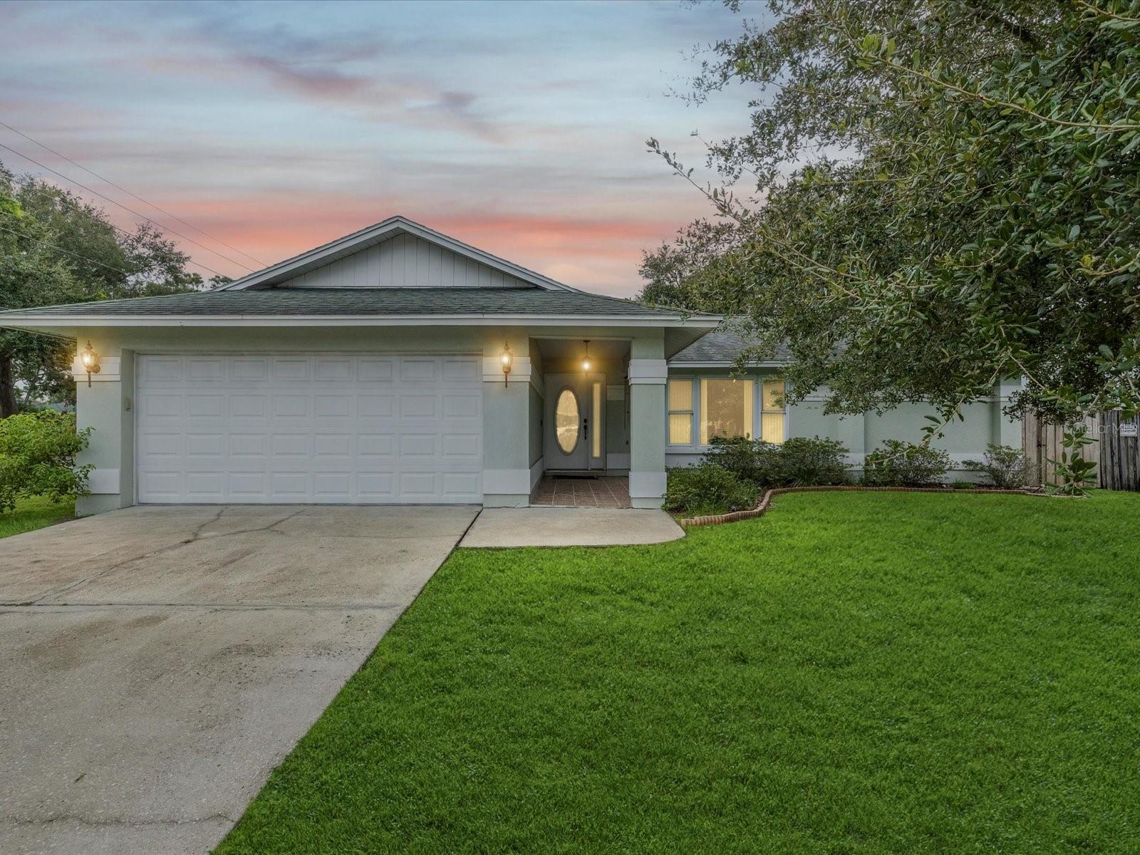 Welcome to Shadow Pines! This 3-bedroom, 2-bathroom, 2-car garage block home is located in desirable family-friendly Shadow Pines!  Inside you’ll find an open split floor plan with a spacious kitchen, a wood-burning fireplace, and generously sized bedrooms. A screened porch overlooks the large fenced yard, and provides a great location for that classic Florida outdoor living.  And if you are looking for a place to store your toys, a side drive provides area to park a boat or RV. This home is conveniently located near shopping, dining, schools, and so much more.  Not to mention it is just 15 miles from award-winning sugar sand beaches with pristine sunsets while only 25 minutes from vibrant downtown St. Petersburg with 5 star dining, sports and so much more. So schedule your private tour today and don’t miss your chance to make this Shadow Pines home yours!