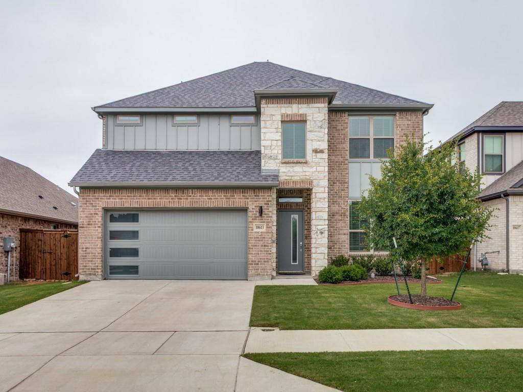 The Wimbledon by Trophy Signature Homes is a spacious two-story residence offering 5 bedrooms, 4 bathrooms, and over 3,600 square feet of thoughtfully designed living space. This home blends comfort and modern style, featuring a gourmet kitchen with a center island, quartz countertops, gas cook top, walk-in pantry, built-in desk, and abundant natural light. The primary suite is conveniently located on the main floor and includes an elegant bath with a garden tub, separate shower, dual vanities, and a large walk-in closet. High-traffic areas showcase durable wood-look tile flooring.Upstairs, enjoy a generous game room and dedicated media room—perfect for entertaining. The covered patio extends your living space outdoors.Additional highlights include ample storage throughout, a level north-facing lot, and a welcoming neighborhood. Refrigerator, washer, dryer, and media room equipment are all included.See attached list for additional items included in the sale.
