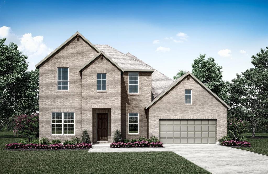 MLS# 20964326 - Built by Drees Custom Homes - Oct 2025 completion! ~ This expansive two-story home features 5 generously sized bedrooms and 4.5 well-appointed bathrooms. The main level boasts soaring volume ceilings in the living room, a private study, and a dedicated media room perfect for work and relaxation. Upstairs, you'll find an oversized game room along with three spacious bedrooms, offering plenty of room for family and guests.