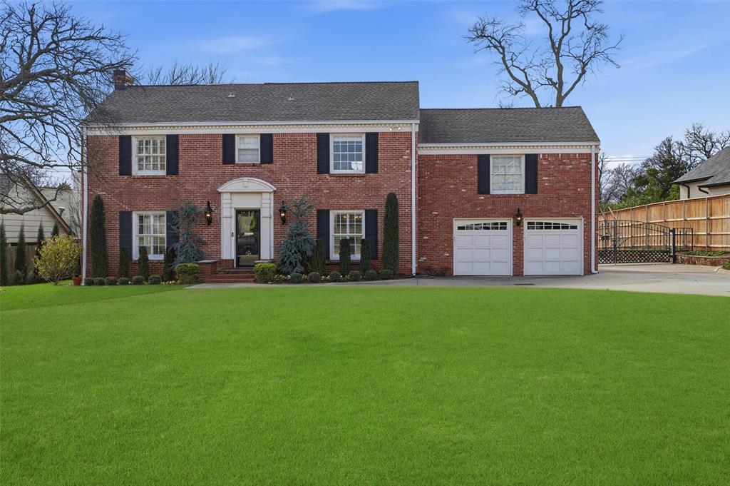 Located in downtown Nichols Hills close to shopping, restaurants and parks, this beautifully appointed home offers 4 bedrooms and 4.5 bathrooms, a private office, and multiple living and dining spaces designed for both comfort and entertaining. Situated on .52 acres, this home is located in the perfect location of Nichols Hills and features two living areas, two dining areas, a resort style pool with diving board, study and a whole house generator. Thoughtfully designed with flexible living spaces and functionality throughout.