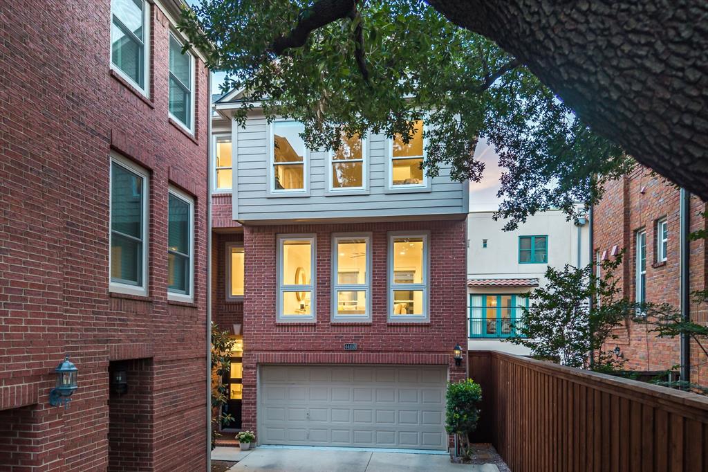 4415 Holland Avenue, Unit D is a detached home offering timeless architecture, exceptional privacy, and an unbeatable location in the heart of Dallas. With no HOA, no shared walls, and a thoughtfully designed floor plan, this home combines classic style with modern conveniences and impressive energy-efficient upgrades.Natural light fills the well-appointed living spaces, while the kitchen features a new Wolf dual-fuel range, a charming breakfast nook, and access to a private balcony overlooking the open greenspace next door. Each of the three spacious bedrooms includes its own en-suite bath, offering comfort and privacy for guests or a dedicated home office.Designed with efficiency and convenience in mind, the home features 20 fully owned solar panels, a new impact-resistant roof with radiant barrier technology, solar-powered roof vents, a tankless water heater, newer windows, a 50-amp electric vehicle charger, and zoned HVAC. Smart home features include Lutron automated shades and lighting throughout, while the epoxied garage floor adds a polished finishing touch.Enjoy a highly walkable lifestyle just moments from Whole Foods, Highland Park Village, the Shops of Highland Park, Katy Trail, Turtle Creek, and Knox. Ideally located near Love Field Airport, the Medical District, Uptown, Oak Lawn, Highland Park, and Downtown Dallas, this home offers easy access to some of the city's best dining, shopping, entertainment, and major commuter routes.