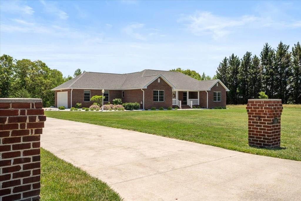 Welcome to beautiful Cana Virginia! 20 minutes to Hillsville, 15-20 minutes to Mt Airy NC, 30 minutes to Galax and 5 minutes to the Blue Ridge Parkway! This amazing pristine custom home has been well taken care of and appears brand new!! There are three bedrooms and two baths, eat in kitchen, open foyer and Living Room with a magnificent view of Dogwood Mountain. Maple cabinets and Hickory floors add just the right amount of warmth to this spacious and cozy home. Two lazy susans in the kitchen and a generous utility/laundry room with a built in drying rack and separate storage/pantry. This spacious 1600+ square foot home has public water, its own septic system, a whole house humidifier, outdoor grill; attached microwave and refrigerator of which convey and some items may be negotiable. There is a security system that has working alarms, but is not hooked up to monitoring service, but could be. New HVAC 2014. Water Faucets on all sides of house. All gutters tied together to drain at the end of the back of property underground. There is an external generator plug. The massive outside building is a dream garage and workshop!! Morton Building 24'x24'with electric, lights and concrete. ***Sellers reserve the right to remain in home until their new construction home is ready for occupancy; open to discuss arrangements to make this work for sellers and buyers.*** Approximately November. ***New Spectrum Internet available now in the area.