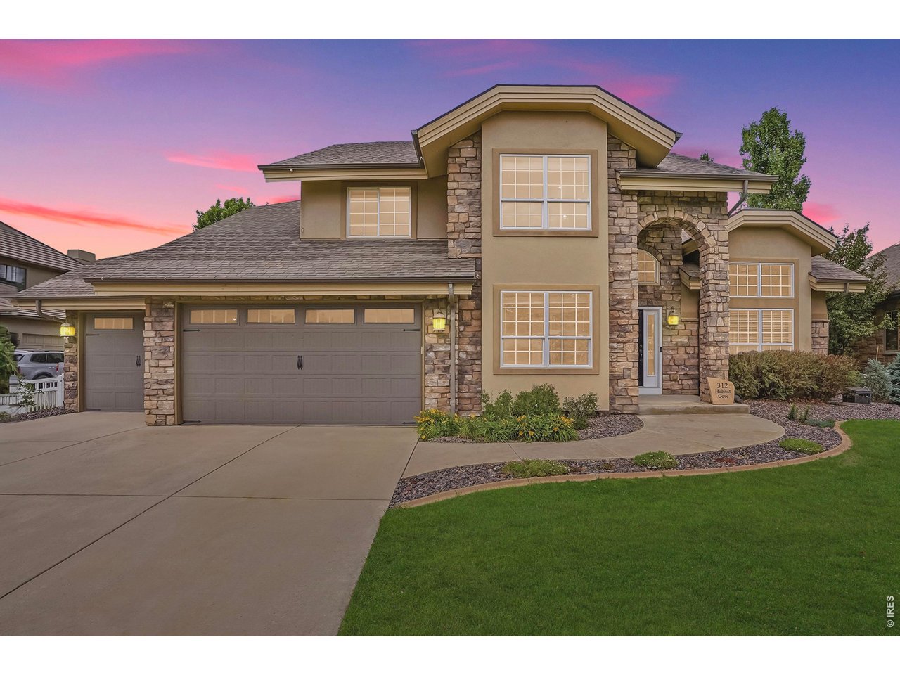 MAJOR PRICE IMPROVEMENT-NOW UNDER $800k! Incredible value in resort-style Water Valley under $195/sq ft. Over 4,100 sq ft, fresh crisp paint thoughout, mature cul-de-sac lot, and lake access! Stunning 5-bedroom, 3.5-bathroom home in desirable North Water Valley, just steps from lake access. This house is thoughtfully designed with comfort, space, and functionality in mind. The open flow is perfect for both everyday living and entertaining.The spacious kitchen is truly the heart of the home, offering a large center island, abundant cabinet storage, and a generously sized pantry. With multiple gathering spaces throughout - including a formal living room, a cozy main-level family room, and an additional living area in the basement - there is plenty of room for everyone to relax and enjoy. Situated on an impressively sized lot with stunning mature landscaping, the outdoor setting provides both beauty and tranquility. Nestled within a highly sought-after golf cart community, this home is just minutes from the Pelican Lakes Clubhouses,in a cul-de-sac and only a few homes away from one of the many scenic lakes in the Water Valley neighborhood.Conveniently located near restaurants, shopping, and I-25, with Fort Collins just a short 30-minute drive away, this exceptional property offers the perfect blend of peaceful community living and everyday convenience.