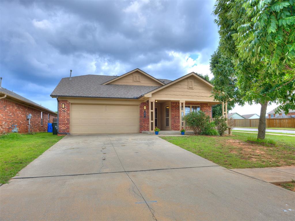 Positioned on a spacious corner lot, this home offers the kind of privacy and breathing room you've been searching for, with no rear neighbors and a serene greenbelt backdrop. Imagine mornings on the extended covered patio (or in the NEW hot-tub!), coffee in hand, watching the sun rise over open space. On the days you're feeling a more "neighbors and sunsets vibe," the large front porch was made for sittin' too!It's all about easy living on the corner of Wheatland & Wheatland, with convenient features recently added:  a new back door with a doggy door and a double gate, large enough for a vehicle. And yes, there's plenty of space to add a shop!Inside, fresh paint gives the entire home a clean, modern feel, making it move-in ready with 0 weekend projects! An open-concept layout creates a natural gathering place. The living room flows seamlessly into the kitchen and dining area, making it ideal for hosting game nights, holiday dinners, or casual evenings at home. (Fridge can stay with the right offer)Whether you’re entertaining a crowd or enjoying a quiet night in, the layout simply works. (Note the special touches like under the cabinet lighting, plantations shutters and an arched doorway, transforming this house into a welcoming home)When you're ready for rest, the primary suite delivers a nightly escape, highlighted by an oversized, updated shower that's giving more spa retreat than standard bathroom.To top it off, this beautiful home is located near a neighborhood park, elementary school (in highly desirable Norman Schools), dining and shopping, and Hwy 9. You'll live a lifestyle of convenience, just minutes from everything you need, but tucked into a space that feels removed from the noise. Sound like what you've been searching for? Schedule your personal showing today!