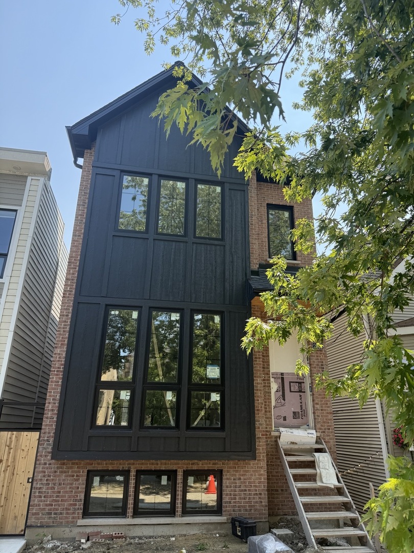 Beautiful New Construction in Coonley school district.Huge kitchen with top of the line appliances Sub Zero,Wolf. Stunning quartzite countertops.  Luxurious master bathroom with heated floors ,steam shower and soaking tub.Very experienced builder.Pictures from previous project.
