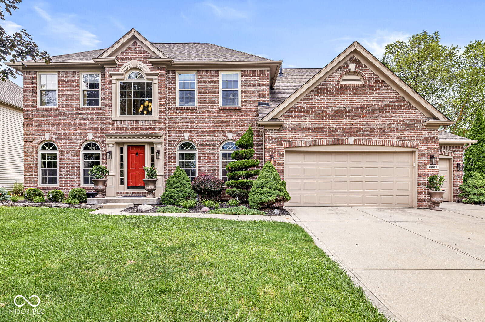 Welcome to this hard to find 4 bedroom, 2 & 2-half bath home with a finished basement and a 3 car garage all on a cul-de-sac lot in the sought after neighborhood of Auburn Springs.  The kitchen is equipped with stainless steel appliances including a wine fridge with an additional refrigerator in the basement with an additional dishwasher for you entertaining needs. Upstairs you will find 4 spacious bedrooms with two bathrooms.  The spacious home offers plenty of room to entertain your friends and family including a large beautiful back deck and private yard.  Auburn Springs offers walking trails, pool, park, tennis courts & basketball courts, as well as a convenient location to restaurants, shopping and top of line schools.