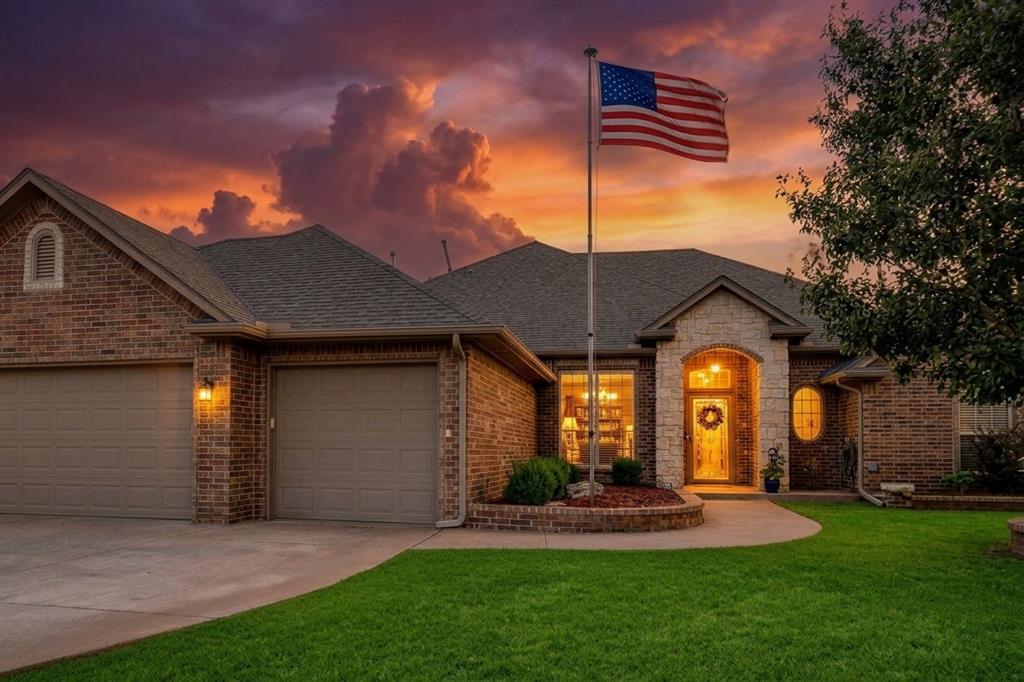 If you are looking for a house with a layout that will add flexibility to the way you live, then look no further. This home offers a formal living, a formal dining, an office with a walk-in closet that could be used as a bedroom and a HUGE den off the dine-in kitchen. Not to mention the quarter of an acre (MOL) backyard that offers MASSIVE outdoor space! The property underwent a make-over just 2 short years ago and recently had an all new HVAC installed. For safety, a large storm celler is in the garage floor and the custom laundry room/mud room makes doing household chores much easier! This home would work for so many different buyers. Make an appointment to see it today!
