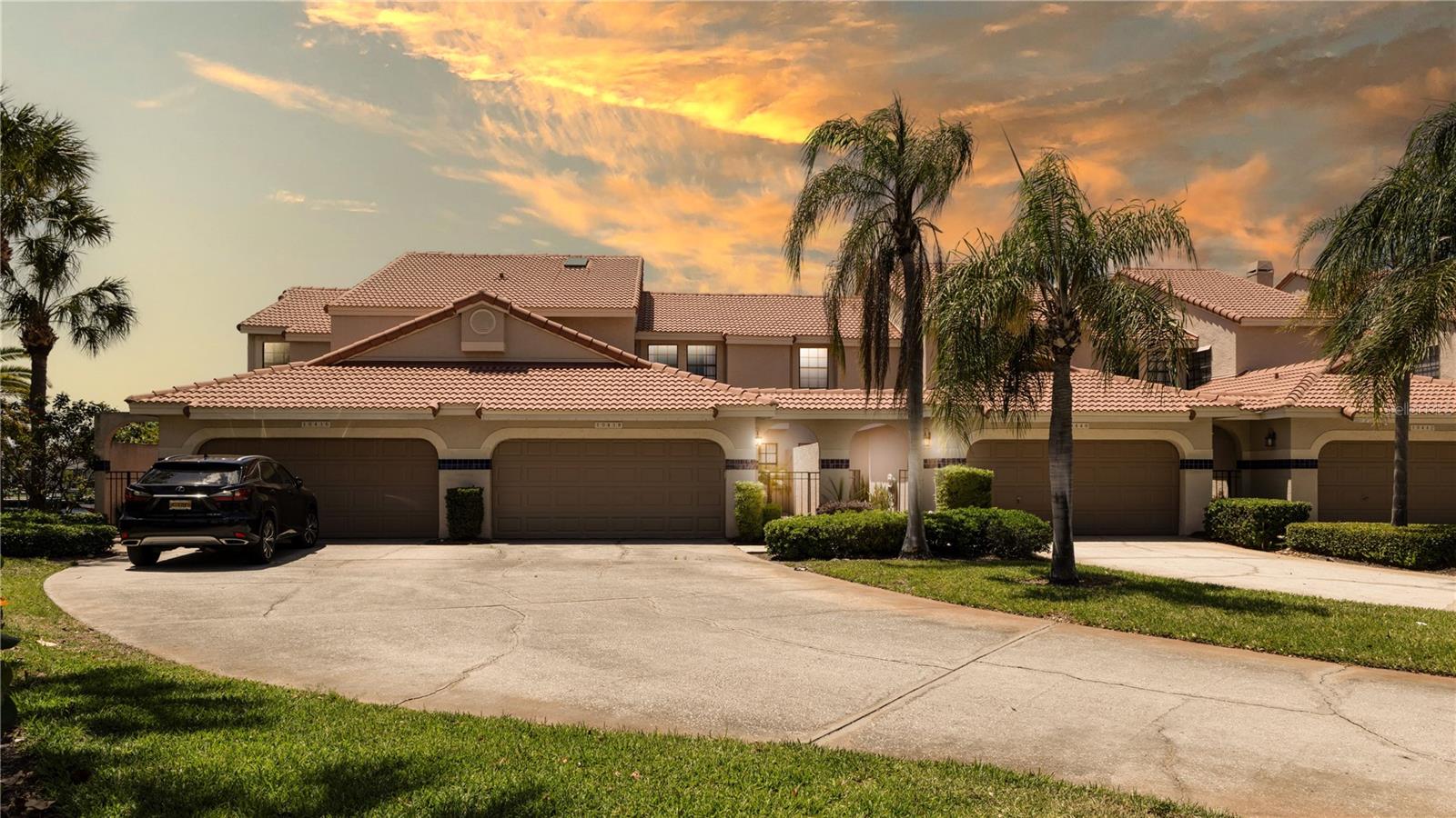 Waterfront living in the heart of Tampa. Welcome to 10438 Saint Tropez Place, a beautifully turn key fully furnished and updated 3-bedroom, 2.5-bath canal-front townhouse in the sought-after San Marino Bay community. This light-filled home features soaring ceilings, skylights and a cozy wood-burning fireplace that adds warmth and charm. The kitchen is appointed with beautiful countertops, pantry storage, and stainless steel appliances. Step outside to your screened, caged lanai overlooking the canal, the perfect place to enjoy morning coffee, unwind at sunset, or simply relax by the water. Residents enjoy access to tennis courts, walking and biking paths, and marina access. Conveniently located near Tampa International Airport, downtown Tampa, shopping, dining, and Gulf beaches, this home offers the ideal blend of location, lifestyle, and waterfront appeal.
