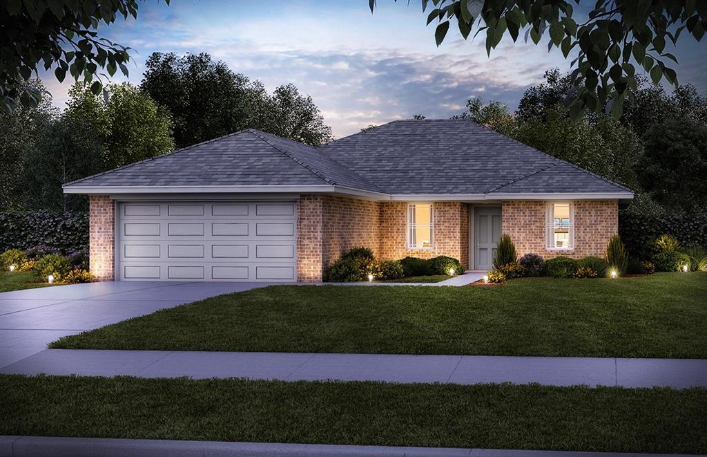 Located in the Eagle Cliff West community in Norman, this new construction home offers convenient access to the University of Oklahoma, Lake Thunderbird, Sooner Mall, I 35, dining, and shopping. The community features a playground and an established residential setting. The Rosemary floor plan offers a functional design with a dedicated study, open concept living, dining, and kitchen areas, and a private primary suite with a spacious walk in closet. Wood look tile flooring extends throughout the main living areas, creating a durable and cohesive finish. The kitchen features quartz countertops, tiled backsplash, soft close cabinetry, a large pantry, and a stainless steel Samsung appliance package with a Wi Fi enabled gas range. Energy efficient features include a 96 percent efficient tankless water heater, Low E tilt in vinyl windows with argon gas, R 44 attic insulation, R 15 wall insulation, radiant barrier roof decking, and LED lighting. The home is independently tested twice for a certified HERS Index rating. Additional construction features include Tyvek HomeWrap, a reinforced engineered foundation, 130 MPH rated shingles with Scotchgard, and R 8 insulated ductwork. The two car garage includes painted walls and trim, attic access, and pre wiring for a garage door opener. Multiple warranties, including a 10 year structural warranty, provide additional peace of mind. Schedule a private tour and experience this thoughtfully designed Norman home for yourself.