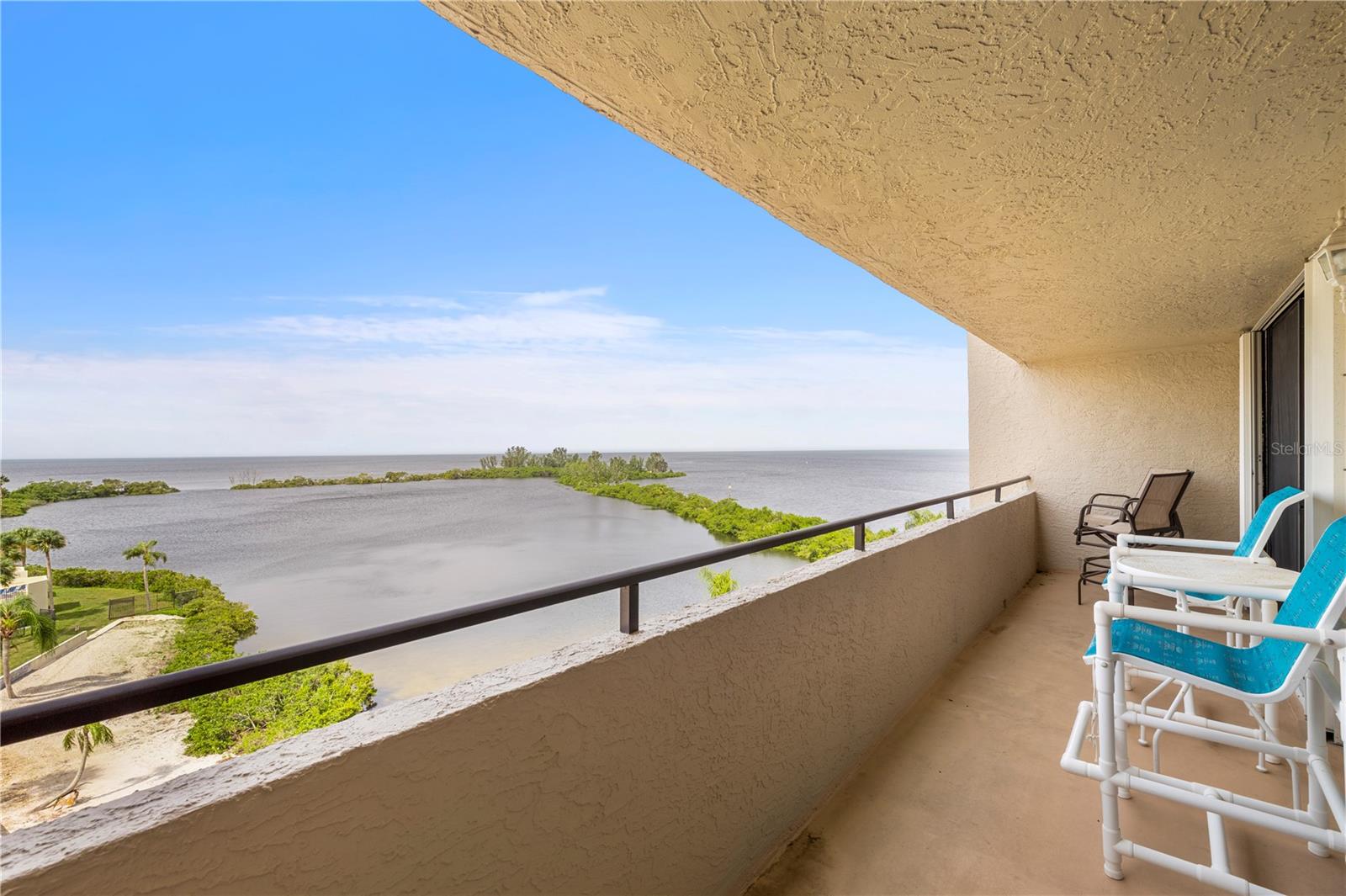 Enjoy coastal living in this 2-bedroom, 2-bathroom 5th floor condo at Gulf Island Beach & Tennis Club in Hudson, Florida. Offering a stunning Gulf view, a move-in-ready interior, and an assigned interior parking space, a feature not available with every unit in the community. This condo is an appealing option for a full-time residence, seasonal retreat, or coastal getaway. The unit also provides hurricane resistant windows and metal storm shutters for peace of mind. Recent unit replacements include a newer HVAC system, in-unit washer & dryer and refrigerator. All furnishings are included in the purchase, making your move-in ready condo even easier. Any unwanted items can be removed upon request, allowing you to personalize the space to suit your needs. Residents enjoy a variety of community amenities, including a heated swimming pool, private beach & tennis courts. The gated community offers added security, while docks available for rent or purchase provide additional opportunities for those seeking water access. Nearby restaurants and grocery stores/markets make waterfront dining and shopping convenient. The monthly HOA fee of $795 includes cable, common utilities, exterior maintenance, lawn care, community management, security, sewer, water, and trash removal, as well as access to the heated pool, beach, tennis/pickleball courts and covenant enforcement services. Located on Sea Ranch Drive, Gulf Island Beach & Tennis Club offers a relaxed coastal setting with Gulf views, desirable community amenities, and convenient access to everyday essentials. Whether you're looking for a year-round home or a place to unwind by the water, this condo offers an opportunity to enjoy the Florida coastal lifestyle. The condominium also has completed the required Structural Integrity Reserves Study and Milestone Inspection Report.