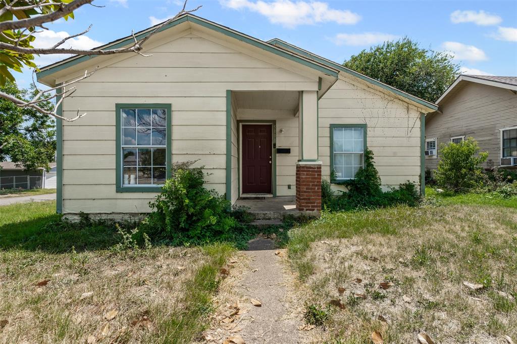 Nice starter home on a corner lot. Would also make a great rental property. Home has wood flooring and updated kitchen and baths and detached garage. Laundry room off kitchen. Master suite has private entry door at back and large closet and a patio.