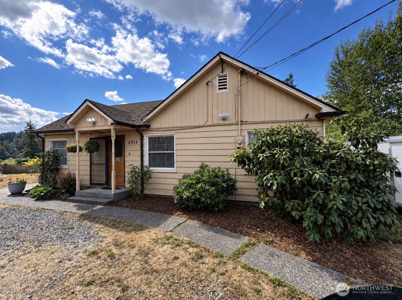 Unique opportunity in the Milton/Fife Heights area! Situated on an expansive 0.68-acre lot, this 3-bedroom, 2-bath home offers approximately 1,752 sq ft of living space along with tremendous potential for its next owner. The home features a spacious single-level layout, fireplace, heat pump, partially finished basement, and plenty of room to make it your own. Currently tenant-occupied and livable as-is, the property offers immediate rental income while providing an excellent opportunity to renovate, reposition, or explore future possibilities. What truly sets this property apart is the land—nearly 30,000 sq ft zoned Business (B) by the City of Milton, creating an intriguing opportunity for investors, business owners, or developers. Conveniently located near Pacific Hwy with easy access to I-5, Federal Way, Fife, and Tacoma. Whether you’re looking for an income-producing property, a value-add project, or a strategically located property with long-term potential, this one deserves a closer look. Buyer to verify zoning, permitted uses, development potential, and all information to their satisfaction.