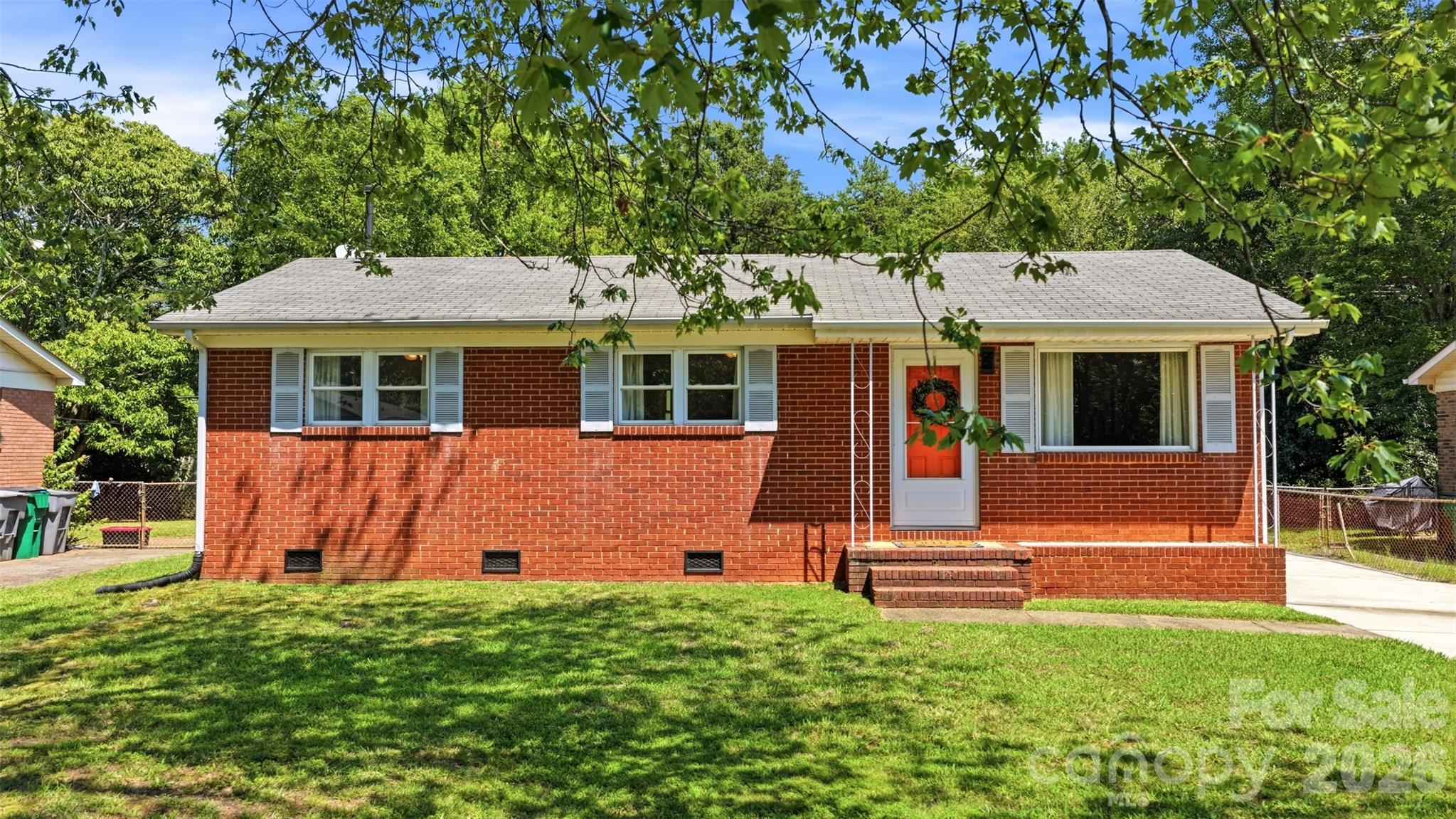 Discover this charming 3-bedroom, 1-bathroom ranch style home at 6805 Ellendale Drive in the very central Springfield community in Charlotte. This home offers a spacious, light-filled living room with a large window, beautiful hardwood floors, and a modern, open layout. The updated kitchen features recessed lighting, plenty of cabinet space, and a back deck with newer wood planks. The kitchen and driveway were updated just six years ago—plus, there’s no HOA! Don’t miss this gem in such a prime, central location.