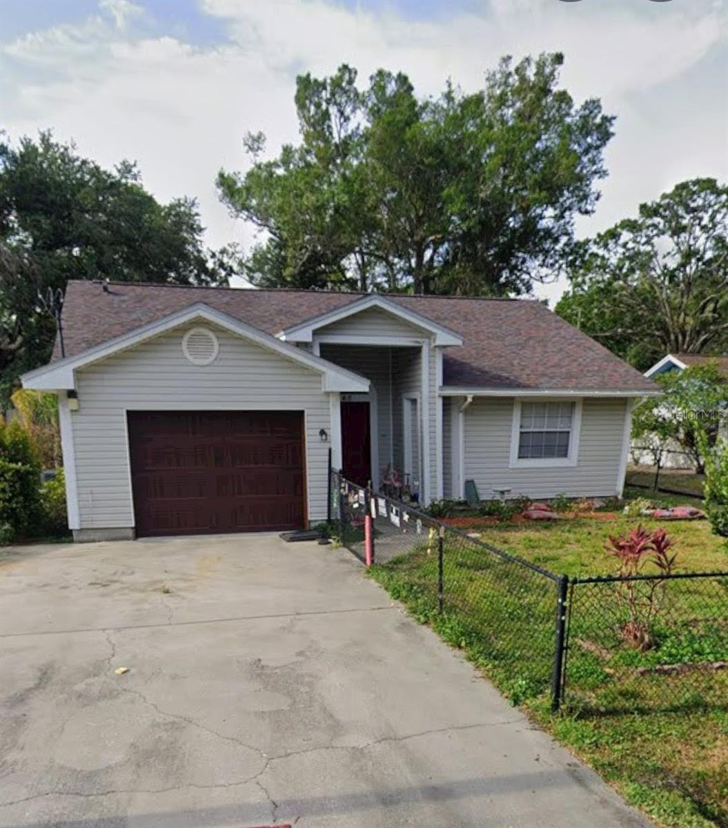 Coming soon!! Upgraded 3 bedroom 2 bath home with newer roof shingles, granite counters, laminate flooring throughout and remodeled bathrooms. This property has chain link fencing, paved road frontage in front and the rear with storage shed that stays.   Priced low to accommodate creative financing!  Showings delayed while owners pack up and prepare the home.