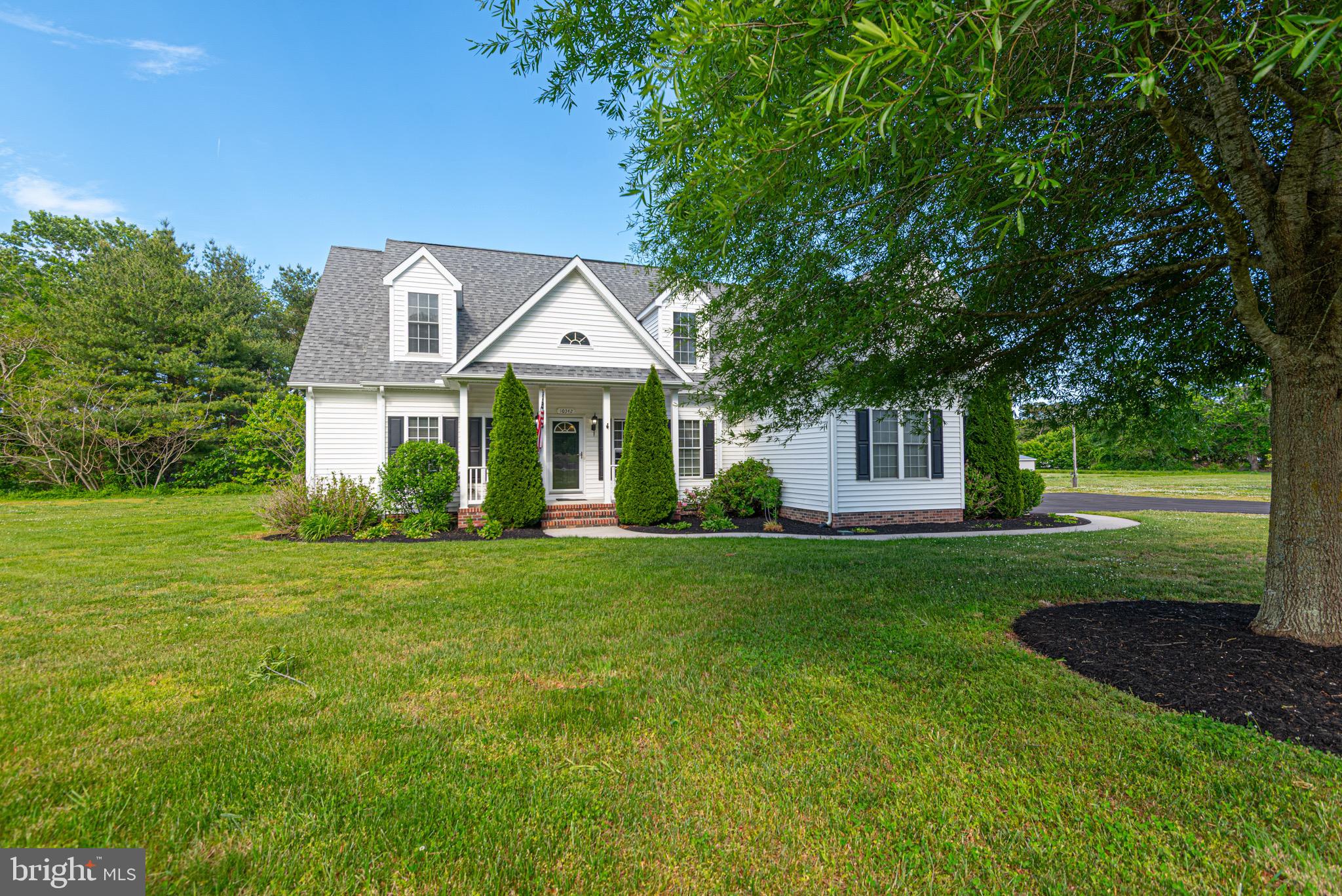 LOCATION, LOCATION, LOCATION! This beautiful home is ideally situated between Berlin and Ocean City on 2.5 acres of cleared land, offering endless possibilities—add an inground pool, pole barn, or create the perfect setup for a home-based business. No city taxes and NO HOA fees.Built by Beracah Homes, this property features an excellent floor plan and has undergone extensive updates in 2025–2026. The fully renovated kitchen showcases new cabinetry and hardware, granite countertops, tile backsplash, and energy-efficient stainless steel appliances. Bathrooms have been updated with new vanities, faucets, mirrors, and light fixtures. The first floor boasts all new lighting and brand-new LVP flooring throughout.The main level includes a primary suite with private en-suite bath, a second bedroom and full bath, a separate dining room, a spacious living room with a wood-burning fireplace, a half bath, and a rear screened-in porch under roof—perfect for relaxing year-round. Upstairs you’ll find a loft/landing area ideal for a workspace, two oversized bedrooms, an office, and another full bath featuring a new double vanity, mirrors, and fixtures.Recent improvements also include the septic system just pumped, drain field rooted, and a new distribution box installed and a brand  new blacktop driveway There are no other properties currently available offering this amount of cleared land this close to Rt 50 in the Berlin Ocean City area, making this a rare opportunity.  Plenty of room for a pole barn and in ground swimming pool! Located just one mile from Stephen Decatur schools and minutes from Ocean Pines, Ocean City, Assateague Island, and Historic Berlin, with Salisbury Airport only 20 minutes away. If you’re seeking space, convenience, and freedom from fees and city taxes—this is the one. Some photos do not reflect the new blacktop driveway