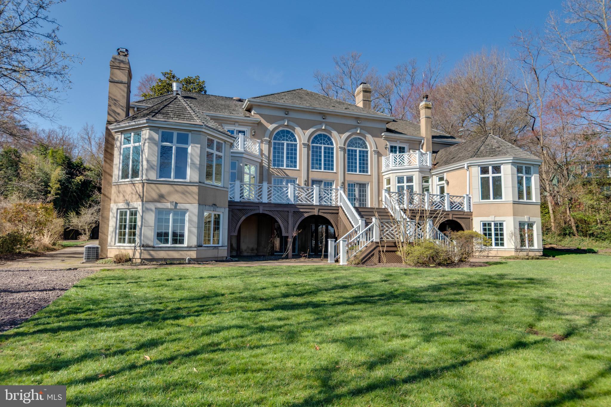 Offering a spectacular Potomac River View, this fabulous five bedroom plus 4 1/2 + 1/2 bath custom-built home is on the market for the very first time.  Soaring 22 foot ceiling in the living room and dining room, four fireplaces, seven beautiful Palladian windows with keystone arches, spacious kitchen and family room plus large deck overlooking the water.  The huge unfinished lower level offers abundant storage plus a garage that can accommodate six cars!Perfect for gracious entertaining and comfortable family living, this gorgeous home features detailed moldings, hardwood floors, custom built-in bookshelves, elegant crystal chandeliers and beautiful bay windows.This is the ideal home for the boat enthusiast!  A dock is directly in front of the home and offers slips for two motor boats and a lift (“as-is”).Improvements include: Washer (2023), refrigerator (2022), dishwasher (2022), dryer (2021), furnace (2014), CAC (2014), cedar shake roof (2013), hot water heater (2013)