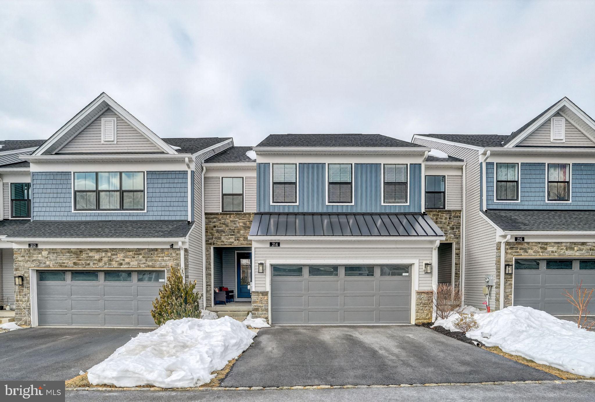 Smart layout, quality upgrades, and an unbeatable Downingtown East Schools — this townhome delivers everyday comfort without the upkeep. Located in Chester Springs, PA 19425, this home offers the perfect balance of comfort, convenience, and elevated everyday living. This beautifully upgraded 3 bedroom, 2.5 bath home is situated within the award-winning Downingtown East School District with access to the prestigious STEM Academy. Premium floors span the main level and lead into a gourmet kitchen featuring modern appliances, quality cabinetry, and an expansive island that anchors the open-concept layout. The kitchen flows seamlessly into the great room, creating an ideal space for entertaining and comfortable daily living. Elegant oak main stairs add architectural sophistication, while expansive windows bring in abundant natural light.Upstairs, you’ll find three generously sized, well-lit bedrooms including a spacious primary suite, along with a versatile second-level loft perfect for a home office, media room, playroom, or additional lounge area. Two full bathrooms on the upper level and a convenient main-level powder room provide both function and flexibility.  Low-maintenance HOA-managed landscaping and snow removal allow you to focus less on upkeep and more on enjoying your surroundings.Enjoy living just minutes from Marsh Creek State Park, Whitford Country Club, RiverCrest Golf Club, and the scenic trails at Bryn Coed Preserve. Shopping and dining in Exton and Downingtown are nearby, along with convenient access to Routes 100, 401, 113, and the PA Turnpike. For buyers searching for a 3 bedroom, 2.5 bath home in Chester Springs 19425 within the Downingtown East School District, 214 Iris Lane offers an exceptional opportunity in one of Chester County’s most desirable communities.
