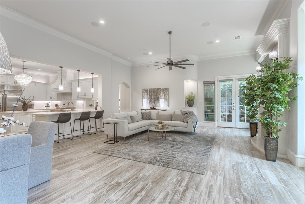 Welcome to Adriatica in Stonebridge Ranch where charm, convenience, and modern living come together. This beautifully maintained, single story, 2-bedroom, 2-bath home offers an open, spacious floor plan that feels warm and inviting from the moment you enter. With elegant finishes throughout, it truly looks and lives like a model home. The generous living area features a cozy fireplace and flows seamlessly into the dining and kitchen spaces, creating the perfect setting for everyday living and effortless entertaining. Enjoy a serene screened-in patio ideal for morning coffee, evening relaxation, or hosting friends year-round. Built-in desk area makes for a great workspace. You will enjoy the rear round green turf that goes from side of house to backyard for a perfect place for the pups. Move-in ready and meticulously kept, this home is located in one of McKinney’s most walkable and picturesque neighborhoods. Adriatica offers European-inspired charm, beautiful architecture, and access to all the premier amenities of Stonebridge Ranch. A rare opportunity to enjoy low-maintenance living in a community that has it all. Let this stunning home welcome you in. All information stated herein is believed to be accurate but should be verified by Buyer