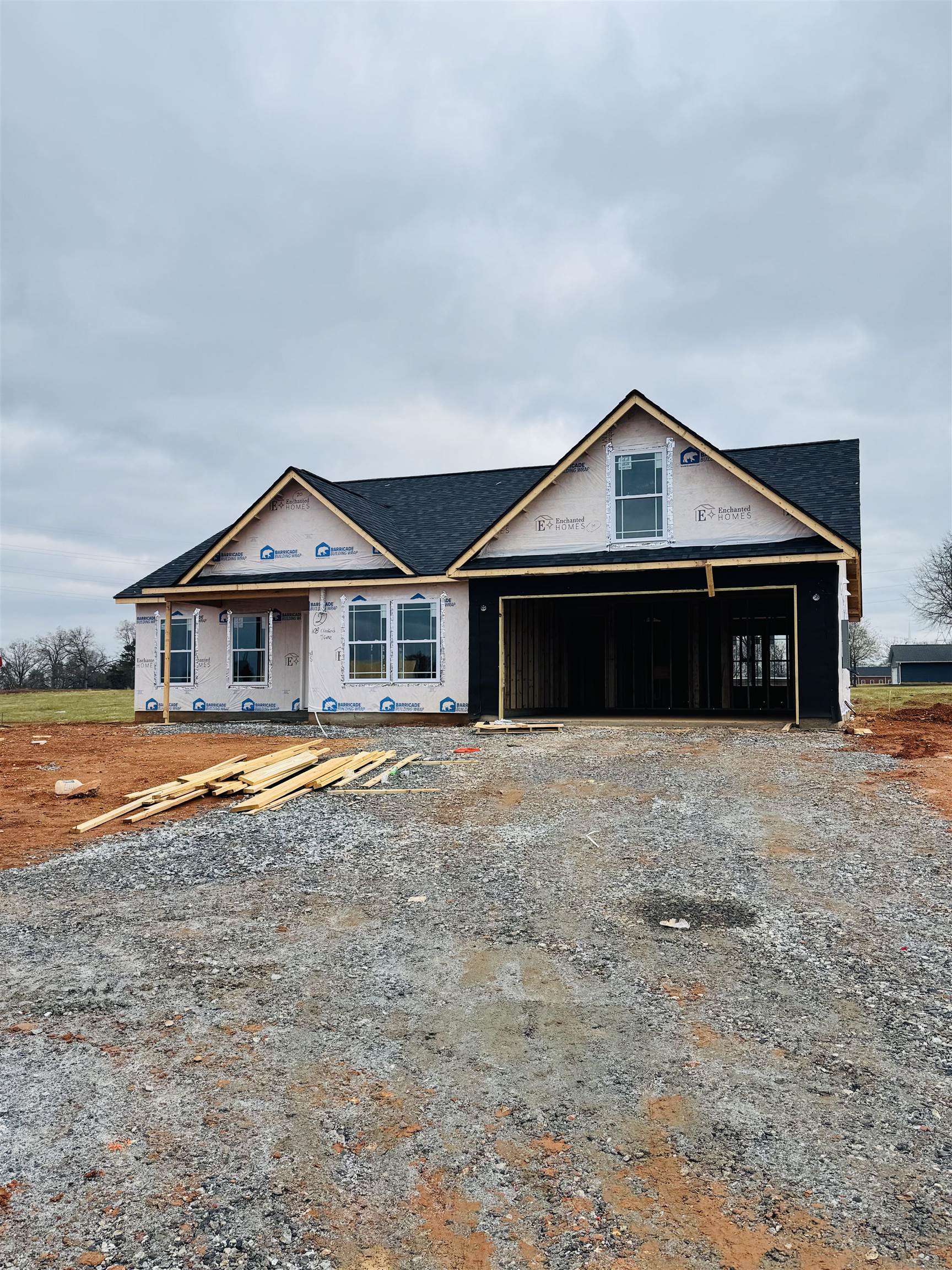 Welcome to Bent Tree! The new development in Grassy Pond provides a gorgeous, rural setting with convenience close by. Large lots and spacious homes designed with elegance, charm and YOU in mind! The "Sage with Sunroom" plan offers a beautiful, modern layout. Split floor plan. Kitchen open to living area AND a 12' X 12' sunroom! Home complete with chair rail, crown molding, and rope lighting. ***Up to $12,500 concession towards buyer's closing costs if using preferred lender & attorney***