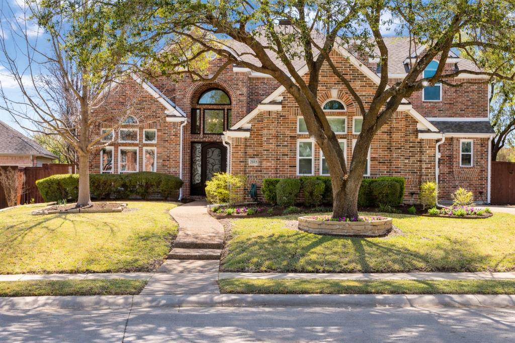 Located in the heart of Stonebridge Ranch in McKinney, this beautifully updated 5-bedroom, 4-bath home offers exceptional space, thoughtful upgrades, and a backyard designed for entertaining. Inside, you’ll find hardwood floors, high ceilings, crown molding, plantation shutters, and 52 new windows that fill the home with natural light.The private home office features French doors, a built-in desk, and custom bookcases, making it ideal for working from home. The spacious kitchen is designed for both function and style with granite countertops, stainless steel appliances, an island, walk-in pantry, electric cooktop (with a gas line nearby), and abundant storage. An oversized laundry room with additional storage adds everyday convenience.The primary suite is located downstairs and features crown molding, a sitting area, and a private door leading to the deck. The ensuite bath includes separate vanities, a jetted soaking tub, and generous space for relaxation. A second bedroom downstairs with a nearby full bath offers flexibility for guests or a potential in-law suite.Upstairs you'll find three additional bedrooms, two full bathrooms, and a large game room, providing plenty of space for family or entertaining.Step outside to enjoy the resort-style backyard featuring a pool, spa, and outdoor kitchen featuring a Grand Turbo gas grill, all creating a perfect area for gatherings or relaxing evenings. A dedicated pool and separate spa, large lawn, and storage shed complete the outdoor space.Additional highlights include fresh interior paint, solid-core doors throughout, a formal dining room, and extensive storage throughout the home.This exceptional property combines comfort, functionality, and outdoor living in one of McKinney’s most sought-after master-planned communities.NOTE: Don't miss the Zillow 3-D Tour link!  OPEN HOUSE: Saturday, March 21st, 2-5pm.