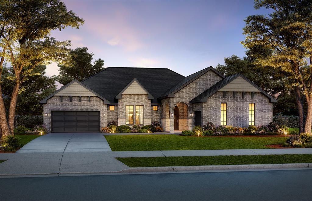 Just a stunning floor plan! You will be impressed the moment you drive up and then again when you walk through the front door! A beautiful wide hallway leads you to the massive living room featuring a wonderful fireplace with attractive built in shelving on either side. Wood tile runs throughout all of the main area. The kitchen is loaded with custom cabinets all the way to the ceiling, a huge island, thick quartz tops, under cabinet lights, floating wood shelving, stainless steel Samsung built-in appliances, a large decorative wood vented hood, huge island and much more! The pantry is amazing with lots of storage and even a sitting place! You will love the 12’ glass sliding doors that telescope open to the very large covered back patio. The primary bedroom is an oasis away from it all and has a quaint loggia running from the primary bathroom to the primary bedroom’s very own study, or personal space. The primary bathroom is beautiful with a large free standing tub, spacious walk in shower and roomy two sink vanity, enclosed water closet and tons of storage. Very large primary closet with window. So many details to this home! Outbuilding friendly!