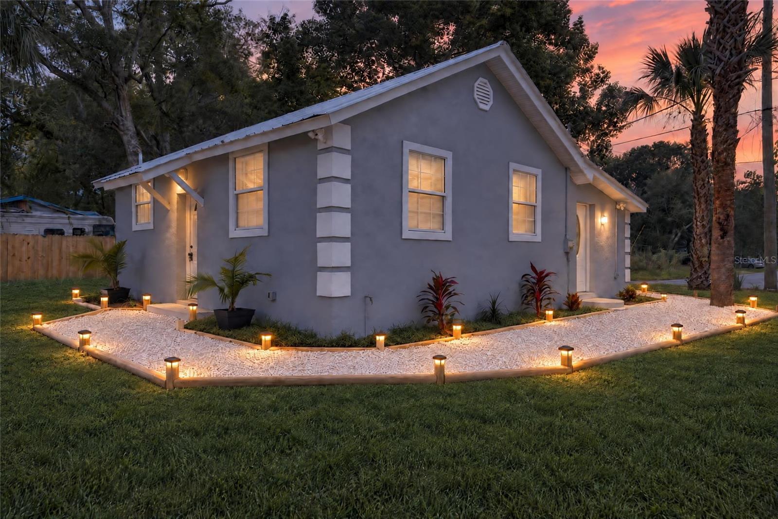 Virtually Staged. INCREDIBLE OPPORTUNITY just minutes from Downtown St. Augustine! This completely remodeled 3-bedroom, 1-bath home offers a fresh, move-in-ready interior along with exceptional investment potential. The renovation features a bright, modern kitchen with white cabinetry, quartz-style countertops, updated flooring and finishes, plus a beautifully renovated bath with a spacious tiled walk-in shower. The flexible third bedroom is also ideally suited for a home office, guest room, or creative space.What truly sets this property apart is the land and future potential. The parcel has already been subdivided into three separate lots, with a completed survey showing the divisions—one lot with the existing renovated home and two additional vacant lots offering possibilities for future development, resale, or investment, subject to applicable zoning and permitting. Located approximately 5 minutes from historic Downtown St. Augustine, this is a unique opportunity for a homeowner, investor, or buyer looking to combine a beautifully renovated residence with additional real estate potential.The seller is also willing to consider a variety of concessions depending on the terms of the offer, which may include assistance with closing costs, financing options, an appliance credit, and other negotiated incentives. Live in it, rent it, build on the additional lots, or explore selling them separately—the possibilities make 675 Madeore Street an opportunity you won't want to overlook.