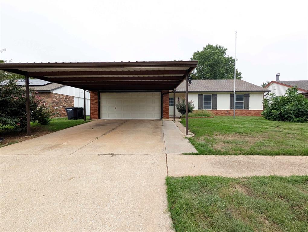 For Lease! Beautifully Remodeled 4-Bedroom Home. This stunning, newly remodeled home offers stylish comfort and modern convenience throughout. Featuring a brand new kitchen with an open-concept layout, this home is perfect for entertaining or enjoying everyday living. The all-white kitchen includes a large island, sleek solid surface countertops, and ample cabinet space. Enjoy laminate wood flooring throughout the entire home, providing both durability and elegance. With four true bedrooms, there’s plenty of space for all. The primary suite includes its own private full bath for added privacy and comfort. Step outside to a fully fenced backyard with exterior storage buildings, a covered back patio, and room to relax or play. The home also includes a two-car garage plus two additional covered parking spaces in the front, plenty of room for vehicles, bikes, or hobbies. Don’t miss this opportunity to lease a beautifully updated home that combines modern upgrades with functional living space.