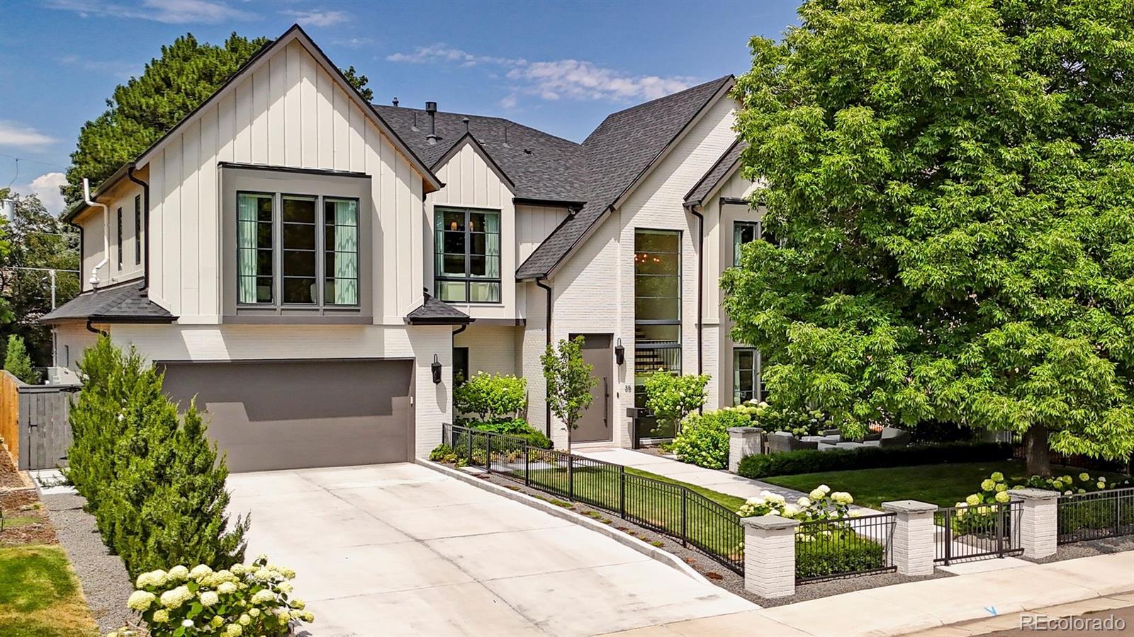 A Hilltop beauty.  Built in 2022 on the coveted south side of Hilltop with big-lot appeal, this stunning home blends clean architectural lines with warm, modern interior finishes and high-end technology. Wide-plank herringbone wood floors, statement lighting and thoughtfully designed easy, bright, open living spaces.  At the heart of the home, the chef’s kitchen is well-equipped with Sub-Zero/ Wolf appliances and an island with seating for four.  Butler’s pantry adds second dishwasher, while the dining room’s wine storage elevates hosting. Study opens to hydrangea-lined patio. Upstairs, vaulted ceilings bring volume and charm. The primary suite is a true retreat with a sitting room + fireplace, extra-spacious steam shower, two custom walk-in closets and access to laundry rm.  Three more bedrooms upstairs, each with private bathrooms.  The basement checks every box with wet bar and rec room (note Samsung TV!), exercise room with Tonal Fitness eqmt and sauna plus a one bedroom suite with private bathroom.  Outside, enjoy a fully fenced, beautifully landscaped backyard with a covered patio and fireplace—perfect for play, gardening, and gathering. The yard has been redesigned by Designscapes to include more grass, gravel, trees, flowers, fencing, lighting, stepping stones.  Extra special home features: Ultimate heating/cooling with 2 humidifiers, one on each furnace/AC system.  Air ionization/purification system for exceptionally clean living.  Kinetico whole home carbon filtration and water softening. Reverse osmosis system in Scullery. Ubiquiti Internet equipment, U7 Pro Wifi system (fastest Wifi standard available).  All shades (except 2 bedrms & bsmt) are automatic.  Exterior cameras, auto locks, Control 4.  Plus a 4-car tandem attached garage with slat storage system.  Move right in and enjoy spring at this well-appointed, calmly curated Hilltop home.  Minutes to Graland Country Day School, Cranmer & Robinson Parks, High Point Creamery and Call Your Mother Bagels.