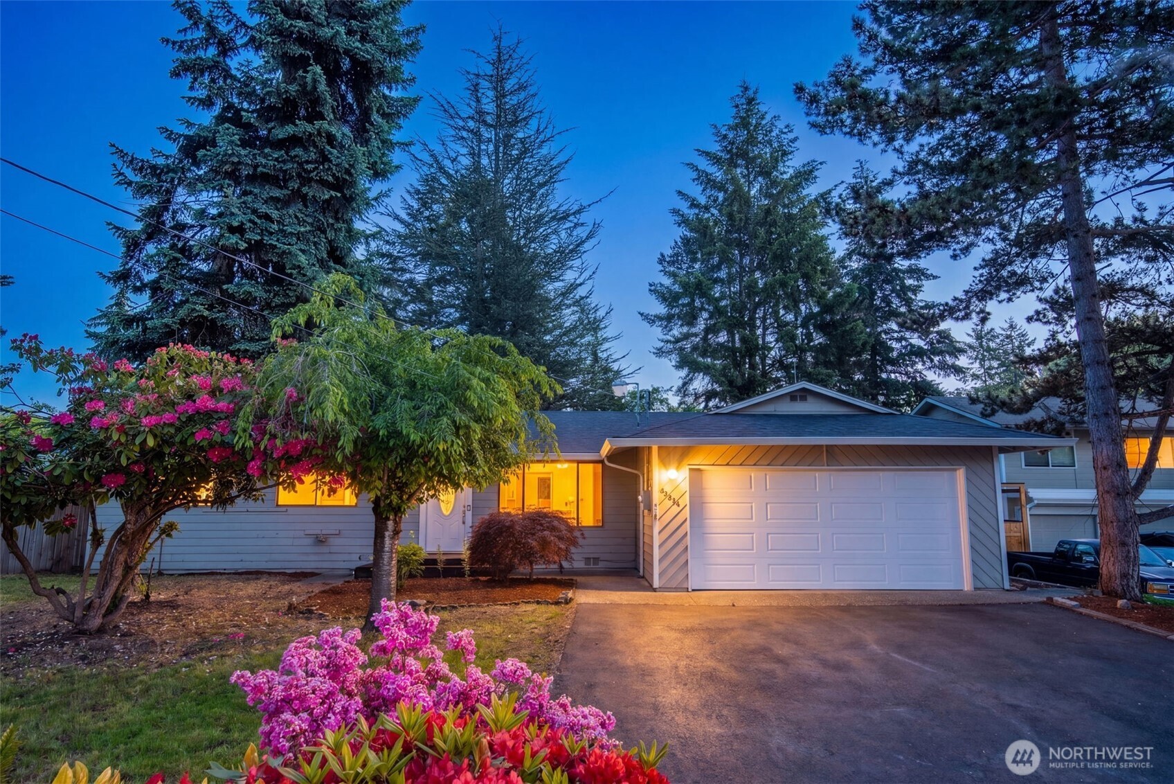 Fantastic rambler opportunity! Check out this charming home on Kent East Hill located on a large, 1/4 acre lot! The 1440 sf home sparkles with a brand new roof! Enter to find a flexible floorplan with great living spaces that is currently 2 bedrooms and 1 1/2 baths! The large living room adjoins a lovely dining space. Off the kitchen, cozy up around the family room fireplace or open the sliding glass door to enjoy the great deck and enormous backyard full of mature landscaping and flowers! Next to the family room and kitchen is a convenient powder room. This home was previously a 3 bedroom so part of living room could be converted back to bedroom space if needed-heat ducting is in place! OR Enjoy it as extra living room, gaming area, or formal dining space- so many options here!  Primary bedroom offers access to the hall bathroom with a safety-minded, walk-in bathtub. Great location on a quiet street, close to commuter routes and shopping. Don't miss the chance to call this lovely place home!! $2000 Buyer Credit at closing offered for a new dishwasher and new microwave.
