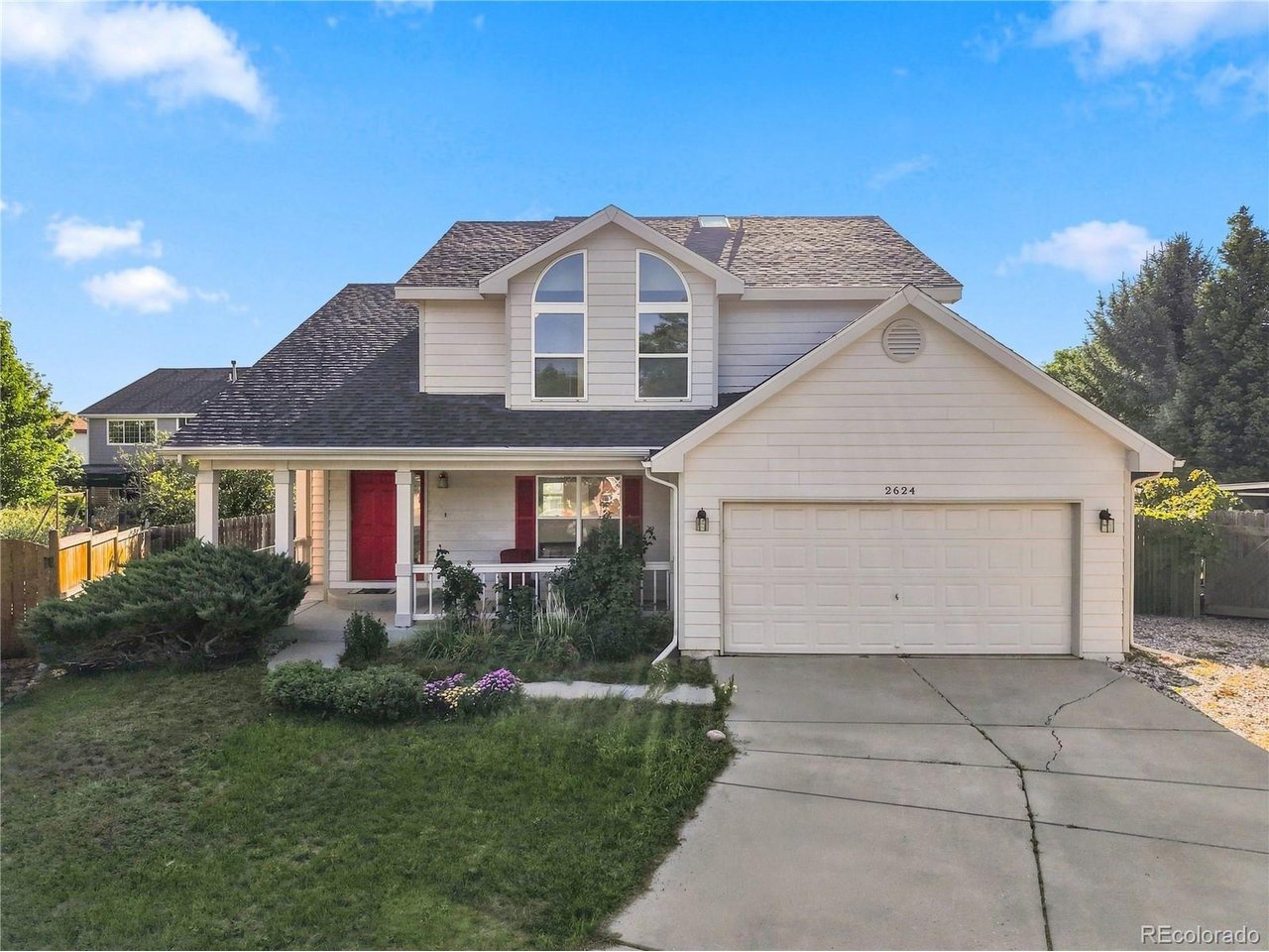 Welcome to this lovingly maintained 4-bedroom, 4-bathroom home located in a very desirable neighborhood. Featuring high ceilings and a great open floor plan, this home offers 2,358 finished square feet (2,728 total) on a spacious lot and has been well maintained from top to bottom. The primary bathroom features a relaxing jet tub, and this comfortable, cozy home is ready for its next chapter. Priced to reflect original finishes, this home gives the next owner(s) built-in equity and the freedom to upgrade exactly to their taste - backed by the peace of mind of an updated HVAC system, water heater, and roof covering. Step outside to a private, fenced, quiet backyard shaded by a mature apple tree known for its abundant harvests, plus a pear tree known for its sweet fruit. Rendezvous Trail access is just a few minutes' walk away. Don't miss your chance to own a well-loved home with great bones, in a fantastic location.