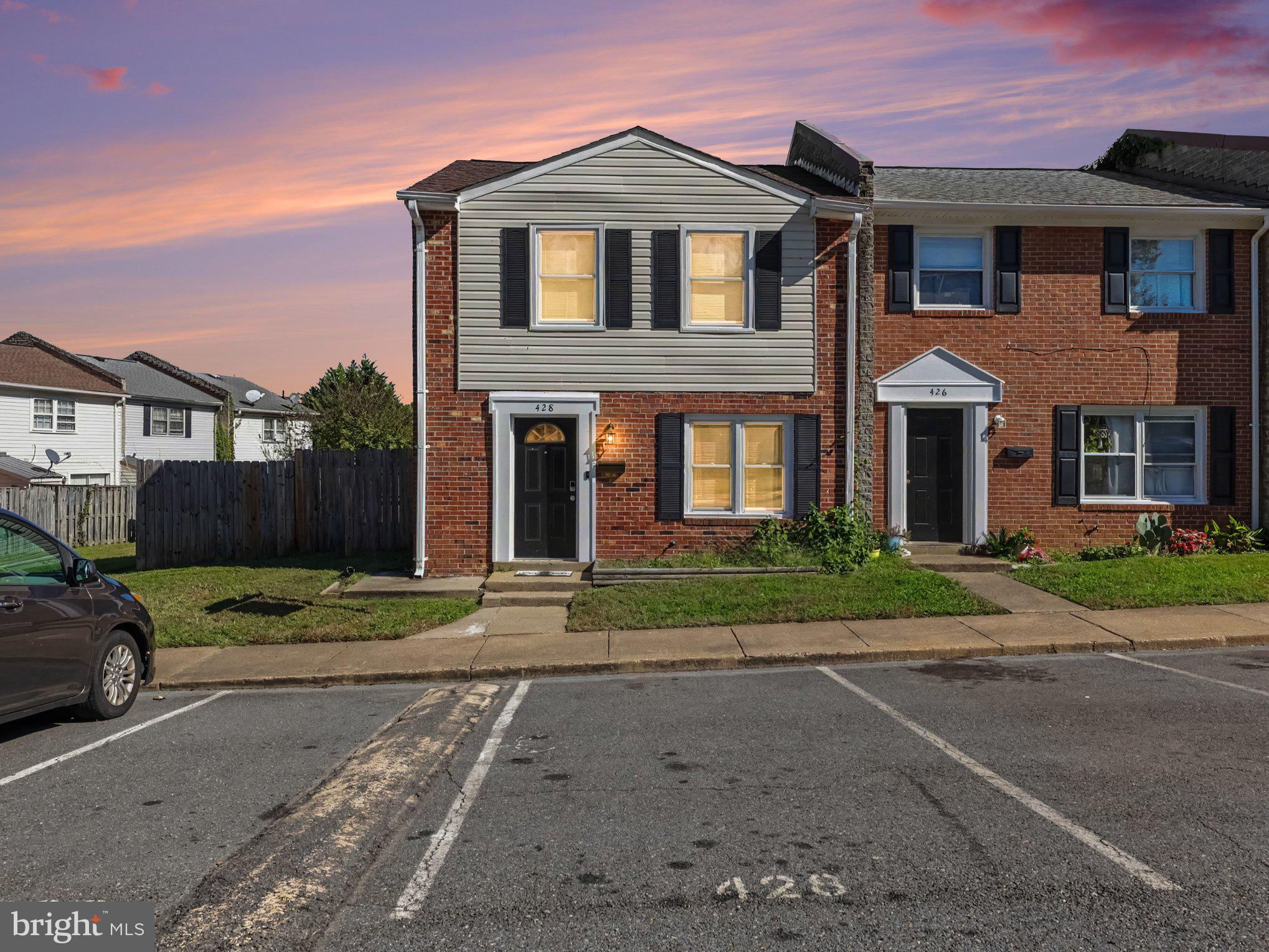 FREDERICKSBURG VA END UNIT TOWNHOME FOR $300,000! Searching for homes for sale in Fredericksburg VA under $300K? This beautifully remodeled 3 bedroom, 1.5 bathroom end unit townhouse at 428 Rann Court offers updated living spaces, a fully fenced backyard, and a convenient location near I-95, Central Park, shopping, dining, and downtown Fredericksburg. Located in the heart of Fredericksburg City, this home offers approximately 1,100 square feet across two levels.The main level welcomes you with updated luxury vinyl plank flooring and a comfortable living room that connects to the eat in kitchen. The kitchen features white cabinetry, updated countertops, stainless steel appliances, a built-in microwave, and plenty of cabinet storage.The breakfast nook provides space for everyday meals or cozy entertaining, while a convenient main level half bathroom completes the layout.Upstairs, you'll find three bedrooms, a full bathroom, and the added convenience of upper level laundry. The primary bedroom is positioned on one side of the upper level, with the two additional bedrooms located on the opposite side, offering a thoughtful separation of spaces. Whether you need a home office, guest room, creative space, or additional bedroom, the layout provides flexibility to suit your needs.Outside, the fully fenced backyard offers room for outdoor dining, grilling, gardening, or relaxing. The end unit location provides additional exterior exposure compared to interior townhomes, while the patio area creates an inviting place to enjoy warmer weather.Location is another major advantage. Situated in Fredericksburg City near Fall Hill Avenue, this home offers convenient access to I-95, Route 1, and the Central Park shopping district. Nearby shopping, grocery stores, restaurants, and everyday services make errands convenient, while downtown Fredericksburg offers local boutiques, dining, entertainment, and historic charm. The location also provides access to Fredericksburg's commuter options for travel toward Stafford, Quantico, and Northern Virginia.If you've been searching for an updated townhouse in Fredericksburg VA with three bedrooms, a fenced backyard, and a convenient location at $300,000, 428 Rann Court deserves a closer look. Schedule your private tour today!