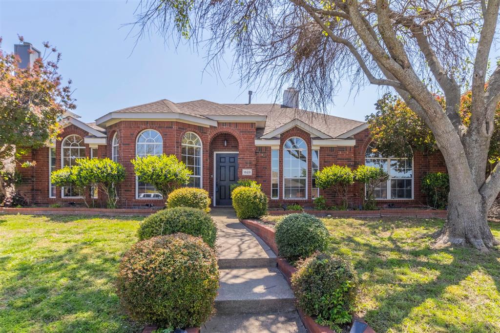 Located in the Highly sought Parkside Subdivision in east Allen. Beautiful and completely updated! 4 bedrooms,2 full baths,office ,dining room+ large central living area with fireplace all highlighting the well-thought-out floorplan.Large master suite has beautiful seamless tile shower +accent wall, separate soaking tub+walk in closet. Open office or additional bonus area and formal dining overlooking the front yard. Spacious remodeled kitchen is open to both the breakfast area and primary living space for great flow, and entertaining. Marble countertops, custom backsplash, brand new appliances including built in wine fridge. 2018 HVAC and 2019 water heater. Additional separate guest space or private office out back.The outdoor bonus area is fully air conditioned w new windows,lighting+floors. Perfect stand-separate office space, play house, guest room or workshop. Updated Cedar board on board fence. Just moments off of Bethany for easy commuting+access to Joe Farmer Recreation Center + Celebration Park.