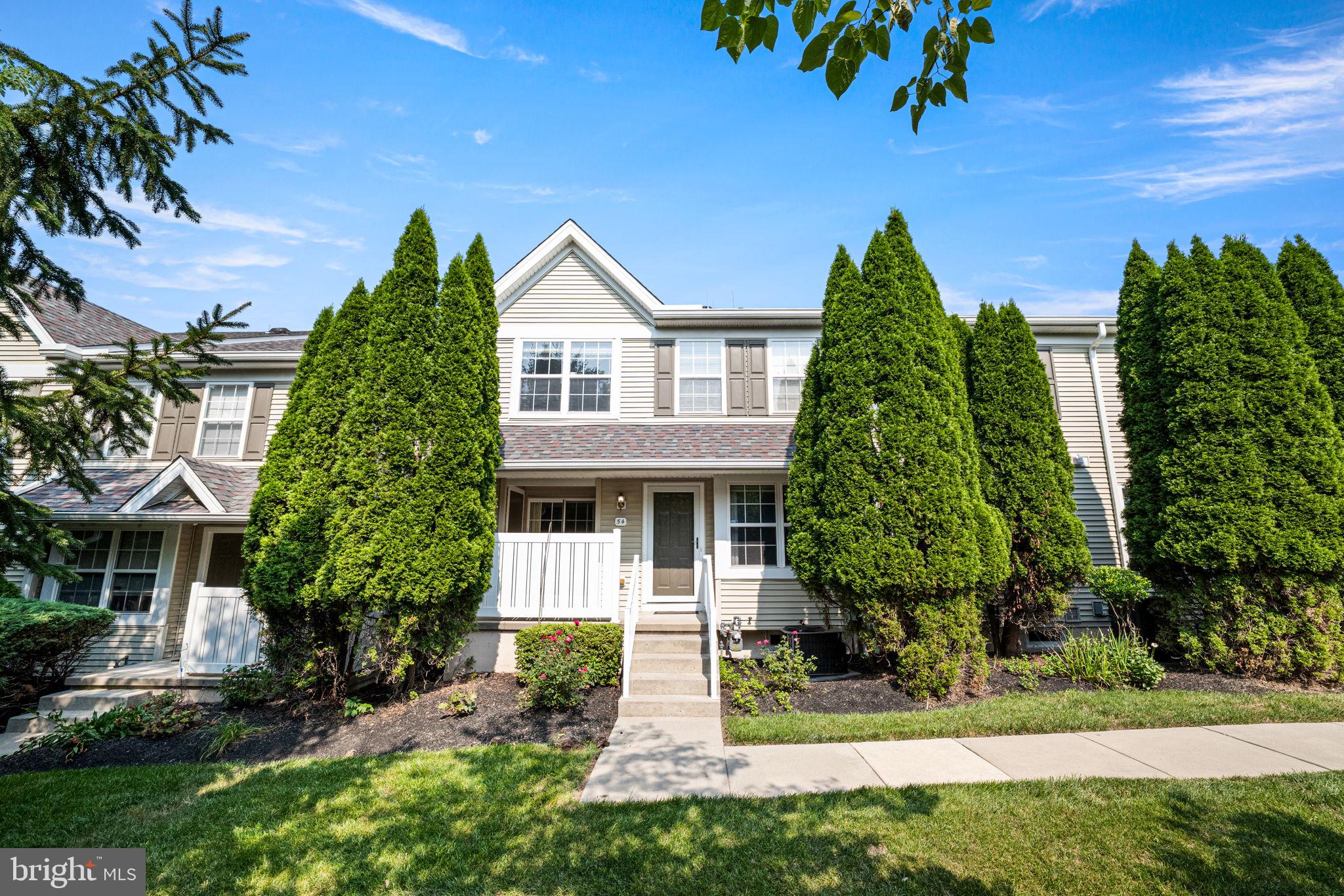 One of the most affordable ways into Chester Springs and Downingtown Area School District. This 2-bedroom, 2.5-bath condo in The Mews at Byers Station lets you own instead of rent — and the HOA handles exterior maintenance, so your weekends stay yours.Open main level with hardwood floors and recessed lighting, kitchen with ample cabinetry and generous workspace, and a powder room. Upstairs: primary suite with walk-in closet and ensuite bath, second bedroom, full hall bath, and upper-level laundry. Unfinished basement ready for a home gym, seasonal storage, or a custom build-out. Private front porch, two reserved parking spaces plus guest parking.Community amenities include two in-ground pools, clubhouse, fitness center, billiards room, playground, and walking trails. Walk to Starbucks and The Stables. Minutes to the PA Turnpike, Route 202, Route 100, Exton SEPTA station, and Eagleview Town Center — with Marsh Creek State Park nearby for sailing, fishing, hiking, and trails.Downingtown Area School District with STEM Academy. Own the home, not the upkeep. Buyer to verify square footage.