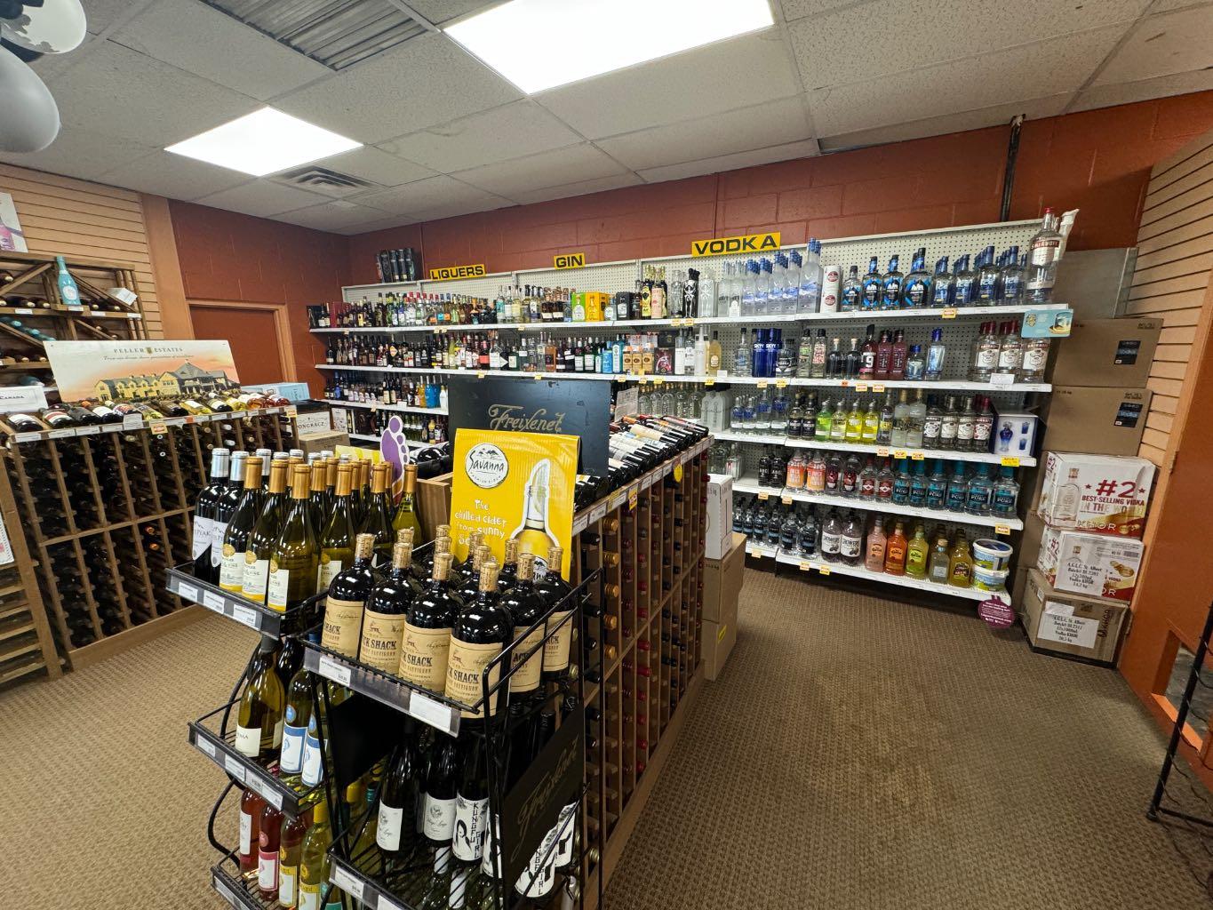 Turn key business opportunity!  Very well established Liquor store with over 25 years of operation.  Business and building included.  Highway frontage for excellent exposure and lots of parking.   Walk in cooler, secure loading area, lot's of storage.  Recent updates include new roof in 2019 and addition of receiving dock also in 2019.  List Price does not include Inventory.  Inventory is available separately.  Perfect opportunity to acquire your own business or add to your portfolio.