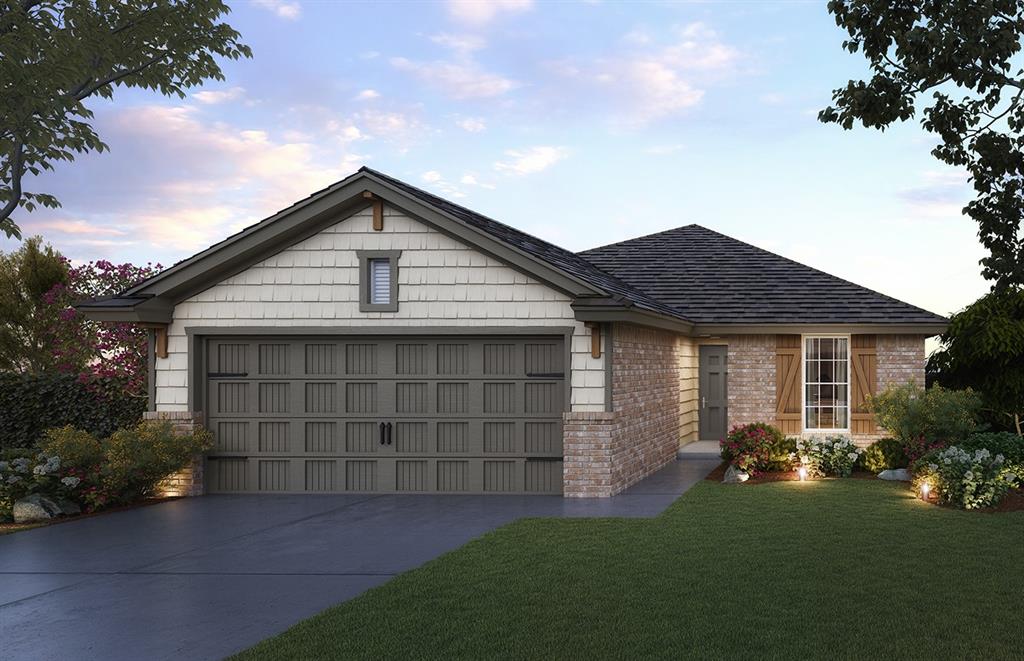 Currently under construction—availability is limited and homes at this stage are being secured quickly. Schedule your showing now to confirm current status and options.Located in the desirable Eagle Cliff community in Norman, this new construction home offers a prime location just minutes from the University of Oklahoma, Lake Thunderbird, Sooner Mall, I-35, and a wide variety of dining and shopping. The neighborhood features a community playground and an established residential setting.The Lexington floor plan showcases a thoughtfully designed single-story layout with an open-concept design that maximizes natural light and functional living space. The spacious living area flows seamlessly into the kitchen and dining areas, creating an ideal setup for both everyday living and entertaining.At the center of the home, the kitchen features custom cabinetry, quartz or granite countertops, and a stainless steel Samsung appliance package—offering both style and practicality with ample workspace and storage.The private primary suite provides a comfortable retreat with a walk-in closet and full bathroom. Two additional bedrooms and a second full bathroom provide flexibility for family, guests, or a home office.Energy-efficient features include a tankless water heater, Low-E thermal pane windows, radiant barrier roof decking, high insulation levels, and LED lighting. Exterior includes full sod and landscaping for immediate curb appeal.Homes in this location and price point are moving quickly—don’t miss your chance to secure this one before completion.