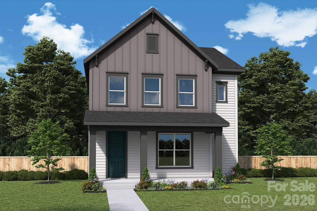 Welcome to the Lemley model home plan, a beautifully crafted David Weekley home offering 3 bedrooms and 2.5 baths with a bright, open-concept design.  The rocking chair front porch and fenced front yard are adjacent to a manicured community green space for beautiful views. The gourmet kitchen shines with stylish, working island and flows seamlessly into the main living areas, while a private study with elegant French doors creates the perfect work from home space. Upstairs, a versatile loft retreat provides extra room to relax or entertain. Enjoy peaceful mornings and evenings on the covered front and side porches, completing this thoughtfully designed home.