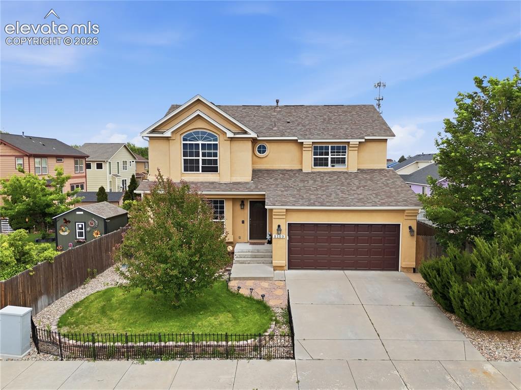 Spacious, stylish, and in like-new condition, this beautiful 5-bedroom, 4-bathroom home offers the perfect blend of comfort and convenience. Inside, you’ll find gorgeous granite countertops, brand new flooring, and a bright open-concept layout designed for both everyday living and entertaining. The thoughtfully designed floor plan provides plenty of space for family, guests, or a home office setup, while modern finishes throughout create a fresh and inviting feel. Conveniently located near Fort Carson, shopping, restaurants, and everyday amenities, this move-in ready home offers exceptional value in a highly desirable area.