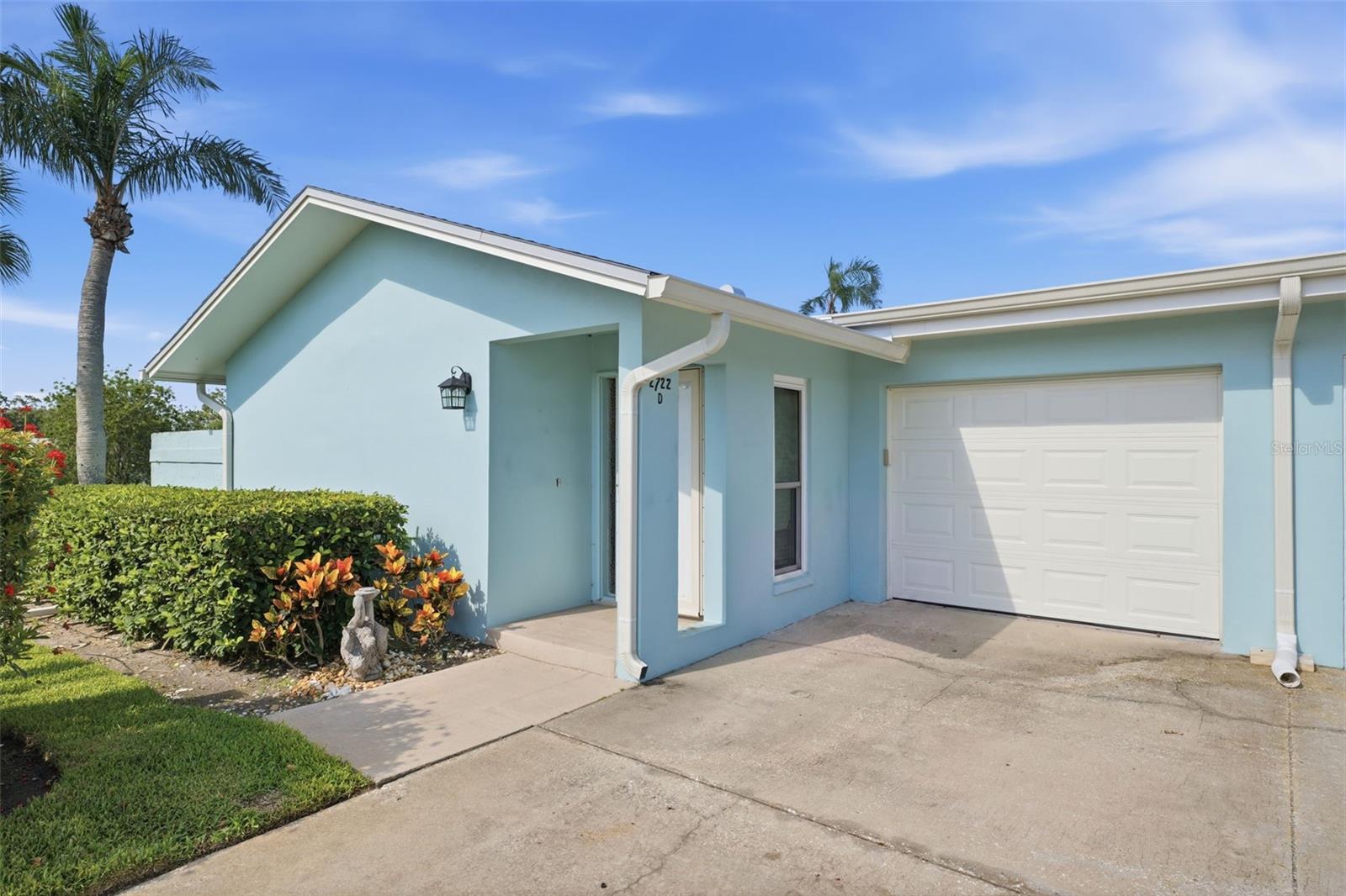 Welcome to this well-kept 55+ community condo, with peaceful WATER VIEWS. Offering 1 bedroom, 1.5 bathrooms, and an attached garage, this move-in-ready residence combines comfort, convenience, and exceptional value.Inside,  luxury vinyl plank flooring extends throughout most of the home, creating a bright, cohesive feel, while the kitchen features durable tile flooring. Storage is abundant, with two spacious walk-in closets in the primary bedroom and three oversized storage closets in the garage.Recent improvements include hurricane-rated windows and sliding glass doors (2021), a Craftsman garage door, a commercial-grade water heater and water softener (2021), washer and dryer (2022), refrigerator and dishwasher (2023), a shingle roof (2020), and a flat roof (2023), offering added value and peace of mind for the next owner.Residents of Andover Village enjoy access to a clubhouse, community pool, shuffleboard courts, and a variety of planned social activities. The monthly HOA covers cable TV, exterior building maintenance, insurance, water, sewer, trash, common area maintenance, clubhouse and pool amenities, escrow reserves, and land lease, providing predictable, hassle-free ownership.For those looking for even more recreational opportunities, buyers have the option to purchase access to Highland Lakes, which includes unlimited golf and additional amenities. This well-maintained home is available now and ready for its next owner.  Schedule your private showing today!