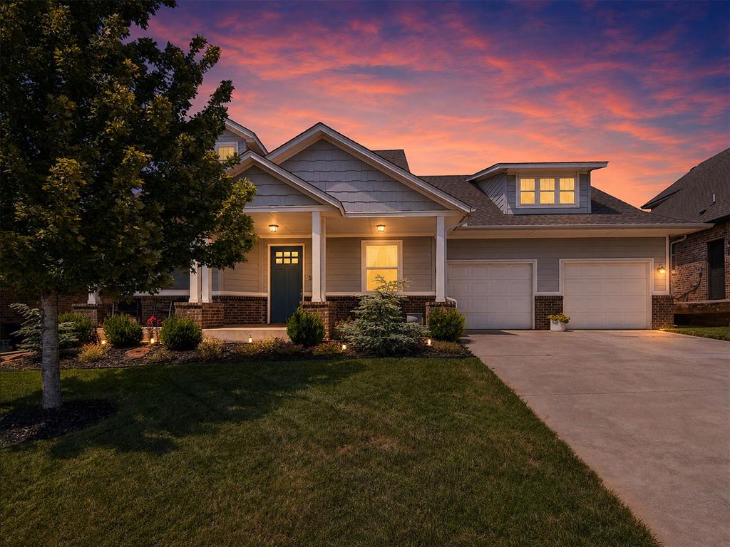 Welcome home to this beautifully maintained 3-bed, 2.5-bath home with a dedicated study, desirable split floor plan, and a 3-car tandem garage. From the inviting front porch to the thoughtful interior upgrades, every detail has been designed for comfortable living.Wood-look tile flows throughout the main living areas, hallways, and study, creating a cohesive look that's both stylish and easy to maintain, while beautiful new carpet adds warmth to all three bedrooms. The spacious living room features a cozy fireplace with a detailed wood mantel, perfect for relaxing or entertaining. The kitchen is a chef's delight with a center island featuring new quartzite countertops (2025) and bar seating, under-cabinet lighting, a pot filler, new sink and dishwasher (2025), and an abundance of cabinetry. The adjoining dining area provides plenty of space for family meals and entertaining guests. Additional guest bath and a functional drop zone with hooks and storage are conveniently located. Retreat to the serene primary suite featuring soothing colors and a spa-inspired bath with double sinks, a seated vanity area, Whirlpool tub, separate walk-in shower, plenty of storage, and an impressive walk-in closet with a built-in dresser, three levels of hanging space, and direct access to the laundry room. The laundry room offers generous storage, built in drying rack, and sink. Two spacious secondary bedrooms share a Jack-and-Jill bath, each with its own private vanity and sink. Enjoy outdoor living on the large covered back patio featuring remote-controlled sun/privacy screens. Additional updates include a new water softener and water heater (2025). A sprinkler system keeps the lawn looking great. Located in the sought-after Stonebriar addition, residents enjoy an active lifestyle with a neighborhood pool, clubhouse, playground, fishing pond, greenspaces, and walking trails, all within the highly acclaimed Edmond North High School district.