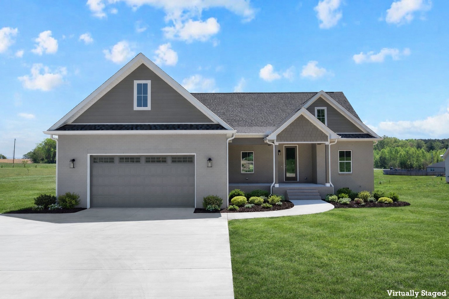 Brand new and absolutely stunning! This gorgeous new construction home offers 3 bedrooms, 2.5 baths, and a layout designed for both comfort and style. The spacious living area features a beautiful fireplace with built-ins, that creates the perfect cozy gathering spot. The fabulous kitchen is the showstopper with stylish finishes for cooking, entertaining, and making memories. Features are a walk-in pantry, SS appliances, custom cabinets, and granite countertops. The primary suite features a vaulted ceiling and a spa like en-suite offering a tiled shower, and soak-in tub, oversized dual vanity, and custom shelving in the large walk-in closet. A 2-car attached garage adds convenience and functionality.  Located only a short distance from Arnold's AirForce Base and Woods Reservoir. Modern, stylish, and move-in ready-this one is ready to welcome you HOME! Appliances are Frigidaire gallery stainless steel and a SHARP microwave drawer unit.