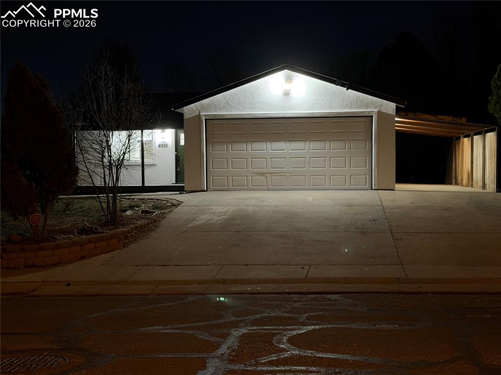 Charming One-Level Stunning Ranch. Welcome to your dream home! This beautifully remodeled ranch offers the perfect blend of modern amenities and comfortable, single-level living.  Three Bedrooms: Each room is designed with comfort in mind, providing space for relaxation and privacy.One full Bathroom: Enjoy sleek fixtures and contemporary finishes, offering both functionality and style.Gorgeous Kitchen: Fully updated with stainless steel appliances, Quartz counter tops with white cabinets, nice sized deck for additional relaxing.Open Floor Plan: The layout ensures seamless flow between the living, dining, and kitchen areas, making it ideal for entertaining.  Large windows and strategic design elementsTwo-Car Garage: Spacious and secure, the garage offers plenty of room for vehicles, covered carport additional parking.Located in a serene neighborhood, this home is perfect for those seeking a tranquil retreat with all the conveniences of modern living. Don’t miss out on this gem – schedule a viewing today!