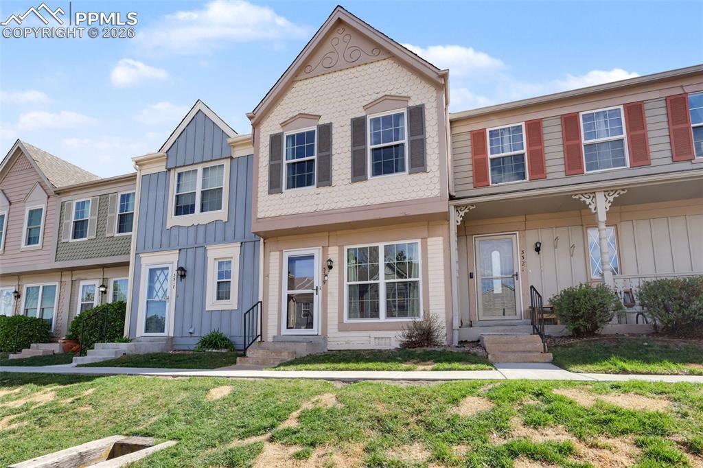 Charming Townhome in a Prime Location – Move-In Ready * Welcome to Victoria Village, where comfort, convenience, and charm come together in this well-maintained 2-bedroom, 2-bathroom home, complete with one assigned parking spot * Step into a spacious, light-filled layout featuring a generously sized primary bedroom with two large closets and newer windows throughout. Enjoy year-round comfort with a recently installed AC unit, and relax during the summer months at the community outdoor swimming pool * For your convenience, all kitchen appliances and the washer/dryer are included * This home boasts excellent curb appeal, highlighted by new front and rear exterior doors that enhance both security and energy efficiency * The HOA handles all exterior maintenance, yard work, snow removal, and trash collection, giving you more time to enjoy your home * With Palmer Park practically in your backyard, you'll have quick access to nature, trails, and scenic views * Shopping, dining, and everyday essentials are just minutes away, making this a truly central and convenient location * Whether you’re a first-time buyer or looking to downsize without compromise, this low-maintenance townhome offers the perfect blend of easy living and prime location * Hurry, this won’t last long!
