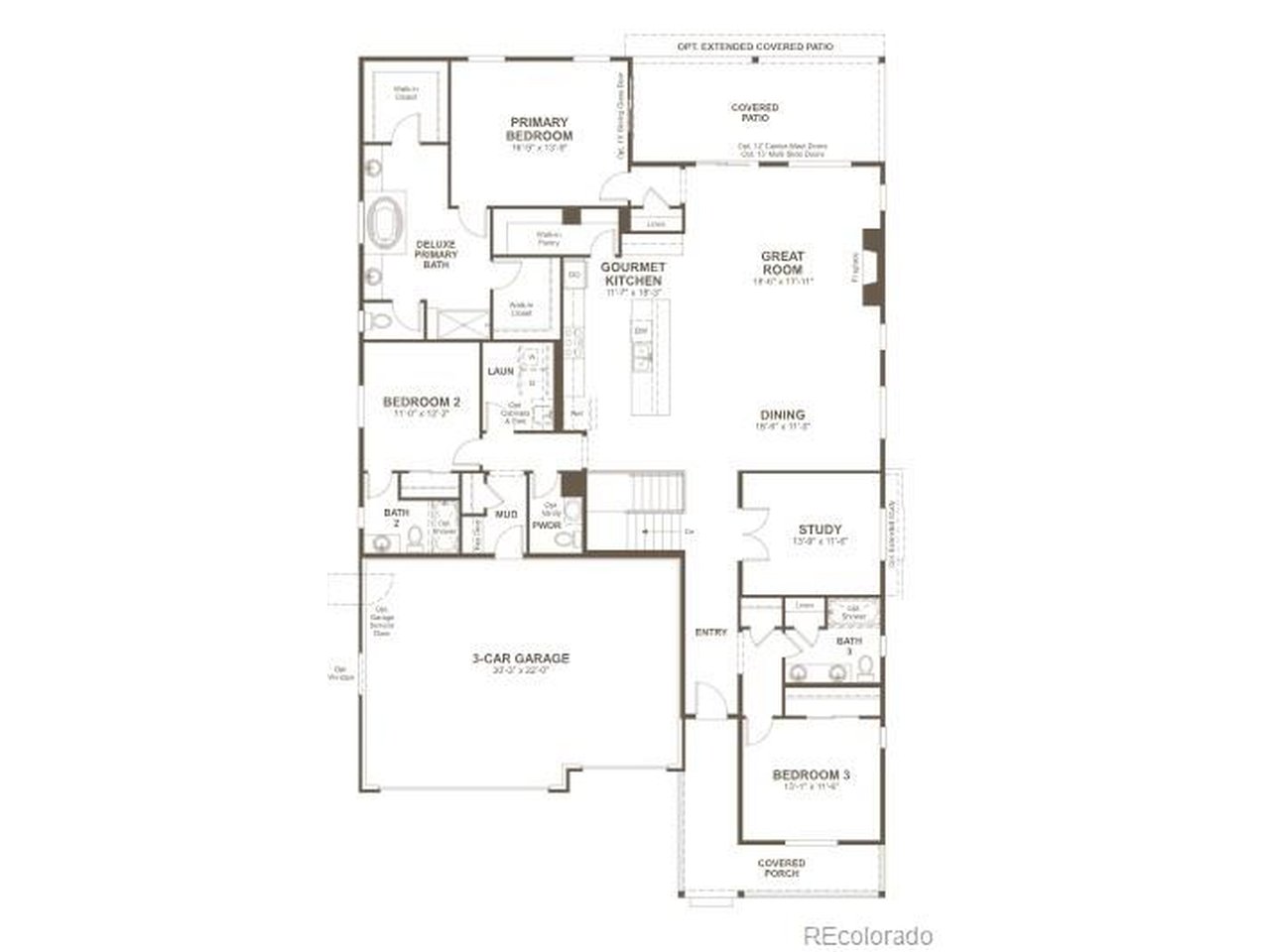 **!!READY JULY 2026!!**This expansive Powell home is ready to impress residents with its beautiful finishes and the convenience of main-floor living. Past the covered entry a generous bedroom, bath and convenient study welcomes you. The open layout leads you to the back of the home where a beautiful gourmet kitchen awaits and features a quartz center island, walk-in pantry and stainless steel appliances. Beyond, the open dining room flows into the welcoming great room with a fireplace and access to the covered patio. The nearby primary suite showcases a spacious walk-in closet and a private deluxe bath. Accommodate family or guests with another secondary bedroom with an en suite bath. A convenient laundry, mudroom and powder complete the main level. If that wasn't enough, this exceptional home includes a finished basement that boasts a wide-open, versatile rec room with a stunning wet bar, a flex room and a generous basement bedroom with a walk-in closet and shared bath.