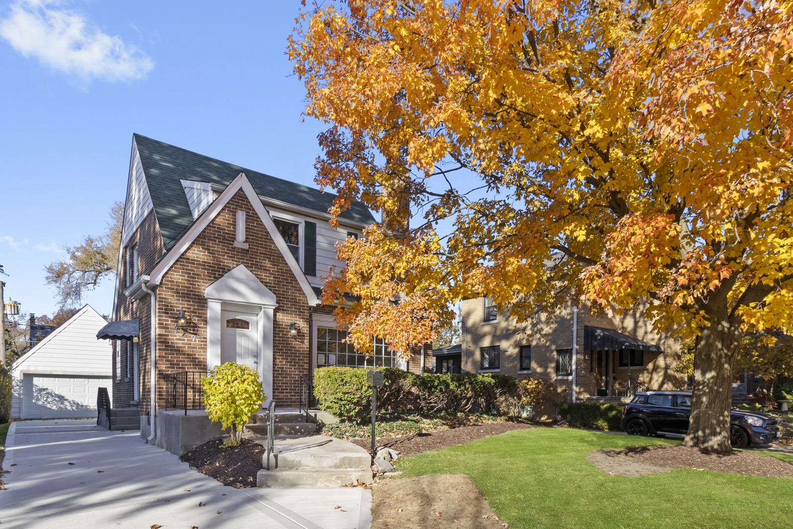 Welcome to this beautifully rehabbed 4 bedroom, 1.5 bath two story home nestled on a quiet, tree-lined street in charming Riverside. Built in 1936, this classic residence combines timeless character with thoughtful modern updates. Features include two car garage, central air, brand new driveway and spacious open floorplan. Move right into this turn key ready home and enjoy the holidays. Don't miss out!