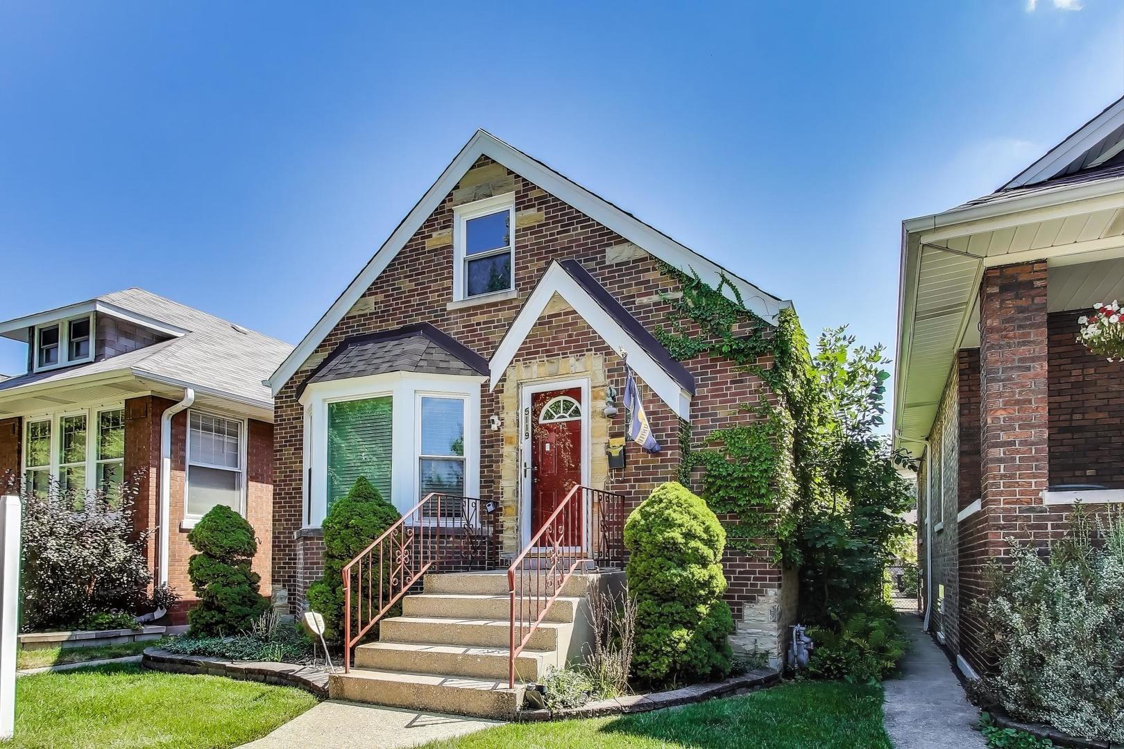 Welcome to your next home on one of Jefferson Park's most picturesque tree-lined streets! This classic brick beauty offers timeless charm and room to grow.    Step inside to a sunlit 2-bedroom, 1-bath main level featuring a full formal dining room-perfect for entertaining. The finished basement adds even more living space with an additional bedroom, bathroom, and cozy family room-ideal for guests, a home office, or anything your heart desires.    Upstairs, a spacious unfinished attic invites your creativity. Whether you dream of a luxurious primary suite, home studio, or just extra storage, the potential is endless - dormer it out or keep it simple and finish as is!      Located just minutes from the Metra and with easy access to major expressways, this home offers convenience and community in one of Chicago's most sought-after neighborhoods.      Don't miss your chance to make this charming Jefferson Park gem your own!