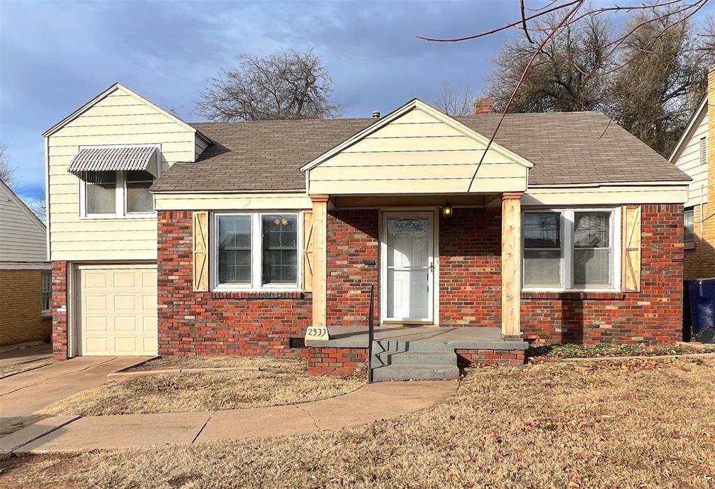 Updated kitchen. 1 bedroom downstairs, 1 upstairs. Clean bathroom & updated fixtures. Awesome patio area in the back. Fenced 1-acre shared backyard with the neighboring house... large back porch! Washer, dryer, & fridge included!
