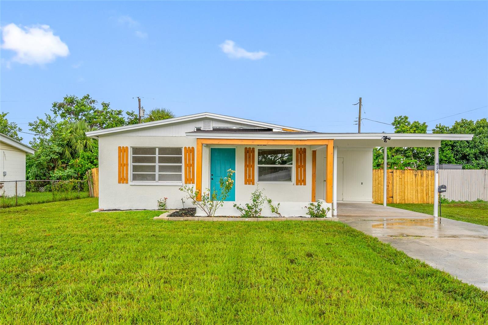 Welcome to this beautifully renovated 3-bedroom, 1-bathroom home in the heart of Pinellas Park, where modern style meets worry-free living. Every detail has been thoughtfully updated, making this home the perfect choice for buyers looking for a truly turnkey property.Step inside to an open, bright interior featuring luxury vinyl plank flooring throughout and a stunning new kitchen with white shaker cabinetry, elegant quartz countertops, stainless steel appliances, and contemporary fixtures. The fully remodeled bathroom showcases designer, trend-forward finishes, creating a fresh and inviting space you'll love.Major improvements provide peace of mind, including a brand-new roof and new air conditioning system, allowing you to move in without the expense of major updates.Outside, you'll find a huge fully fenced backyard offering endless possibilities—perfect for entertaining, pets, a future pool, or simply enjoying your own private outdoor retreat.Conveniently located near shopping, dining, parks, schools, and Florida's award-winning Gulf beaches, this home combines modern upgrades with an unbeatable location.Don't miss your opportunity to own this beautifully renovated, move-in-ready home—schedule your private showing today!