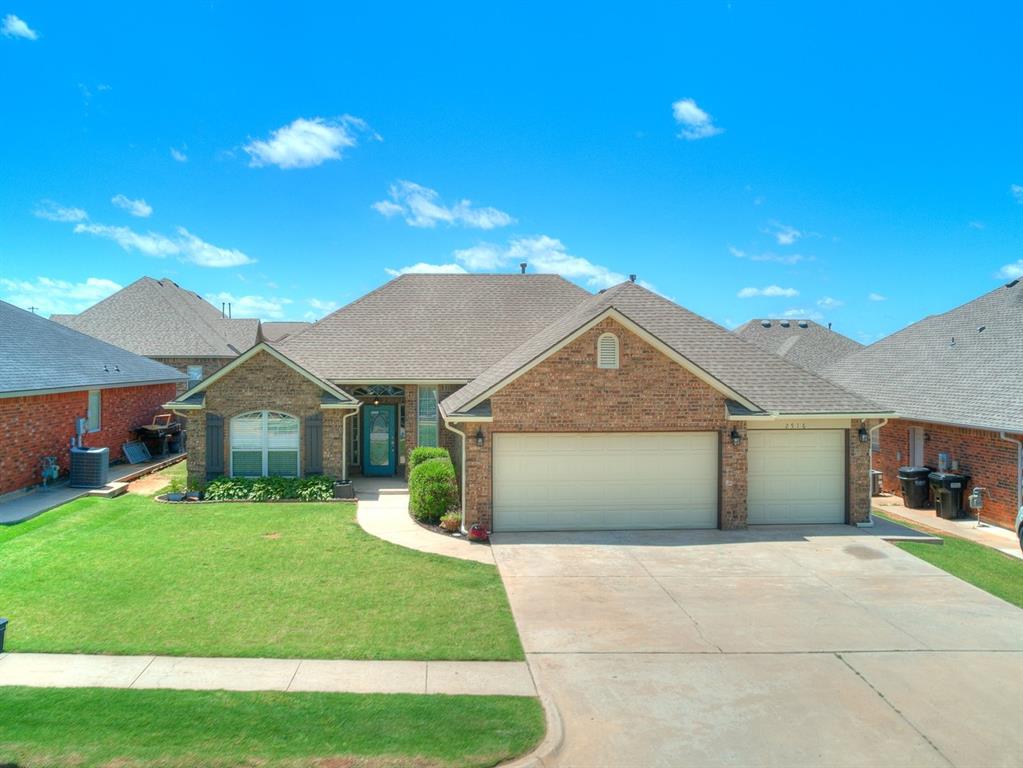 Welcome to the Creeks at Wimberley addition! This 3-bedroom, 2-bathroom home with an office and 3-car garage offers 1,857 sq. ft. of well-planned living space. The open, split floorplan provides both comfort and functionality, with a kitchen that includes granite countertops and stainless-steel appliances. The primary suite includes dual vanity sinks and a large closet. The third stall in the garage includes a finished room. This flexible space could serve as a home gym, hobby room, workshop, etc. An in-ground storm shelter is also included for extra peace of mind. Outside, the backyard features a large, covered patio for relaxing or entertaining, along with an outbuilding for extra storage. The seller is offering $10,000 in concessions, giving you options to make this home yours! Neighborhood amenities include walking trails, a playground, and close proximity to Veteran’s Park. Don’t miss your chance to see this home—schedule your showing today!